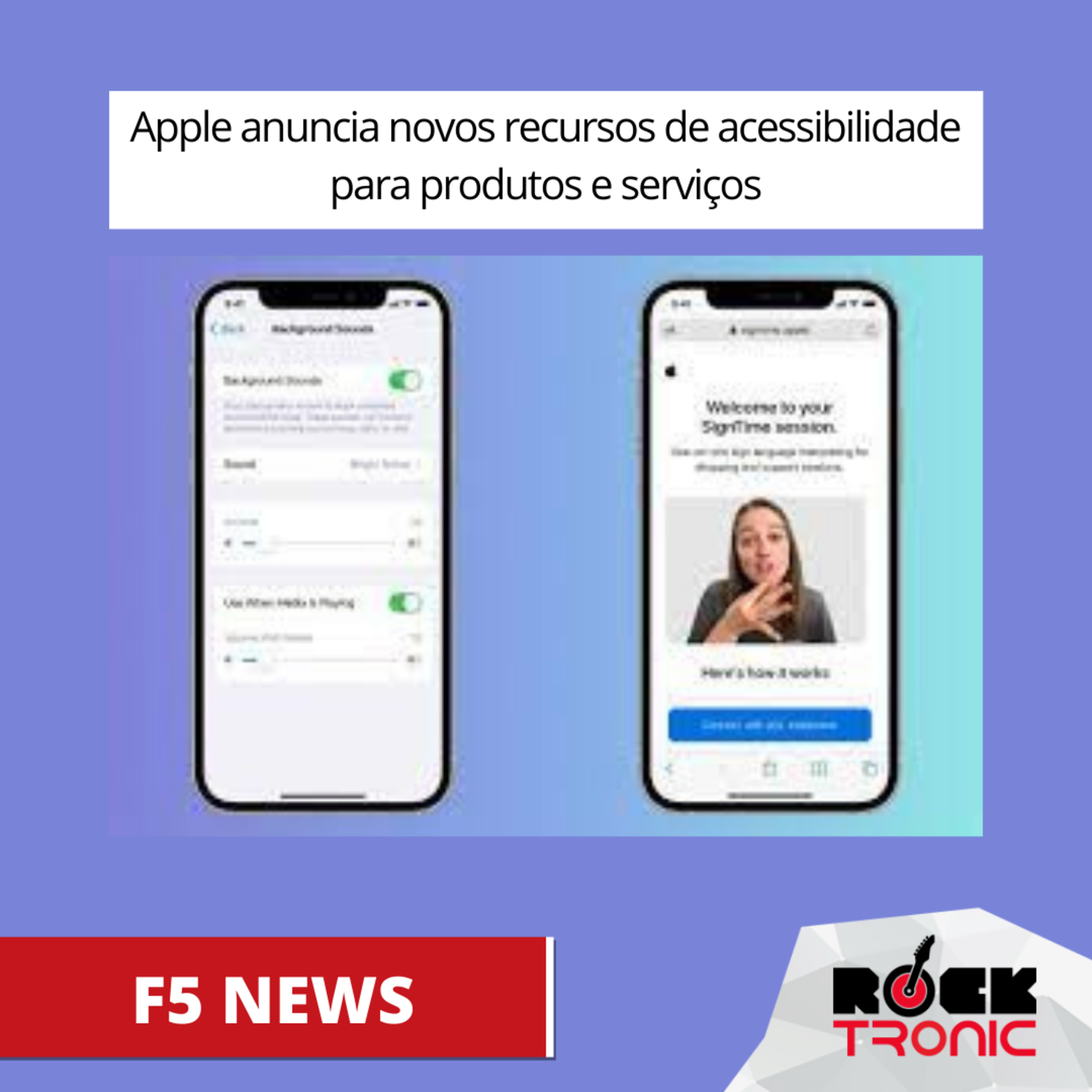 Apple anuncia novos recursos de acessibilidade para produtos e serviços episode artwork