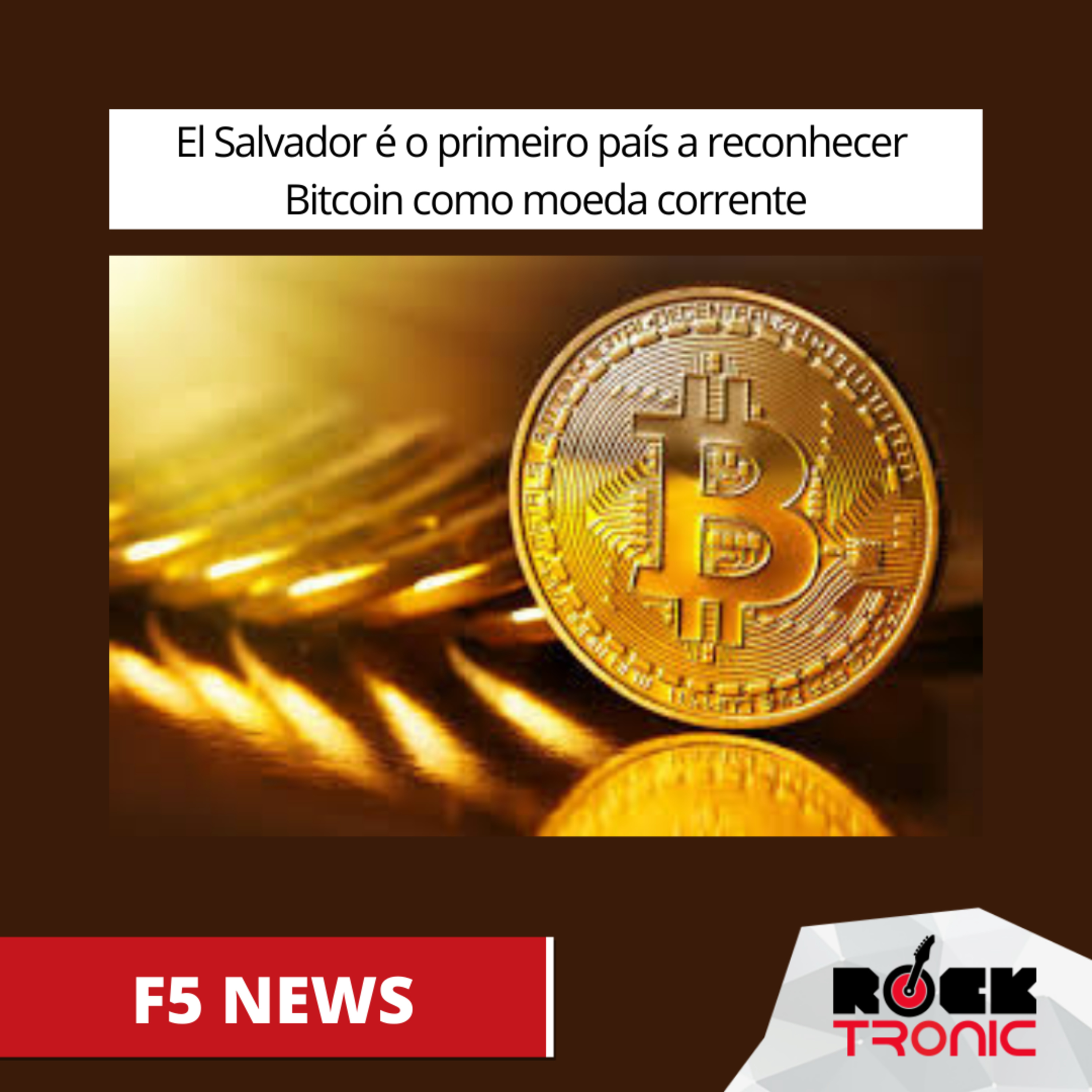 El Salvador é o primeiro país a reconhecer Bitcoin como moeda corrente