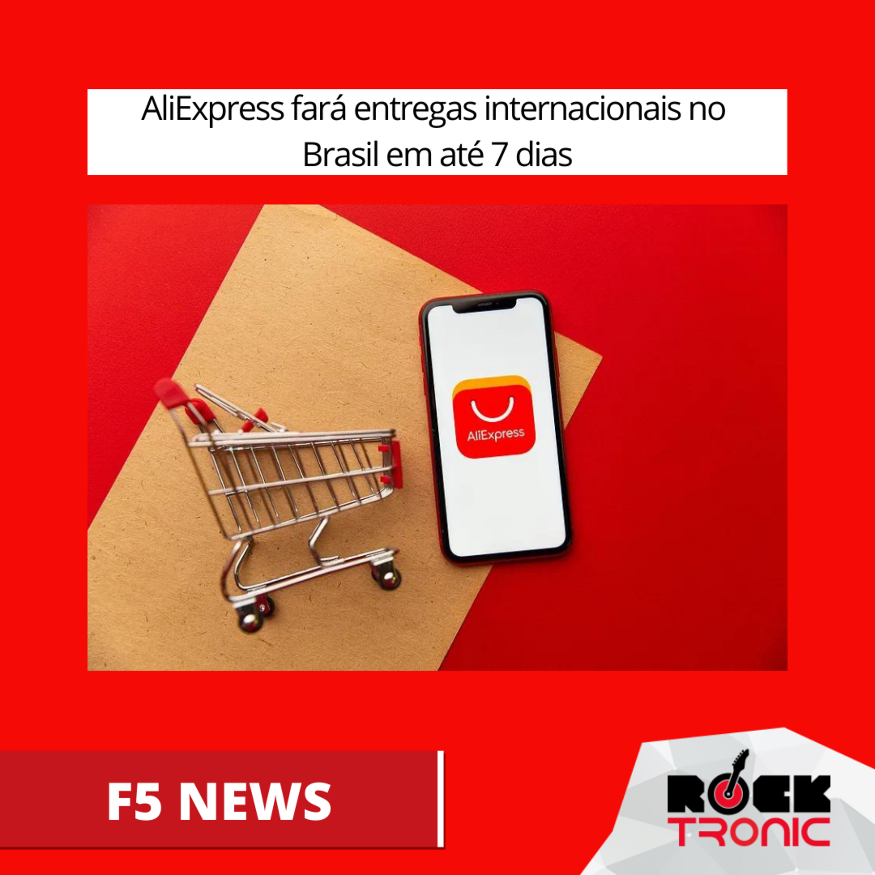 AliExpress fará entregas internacionais no Brasil em até 7 dias
