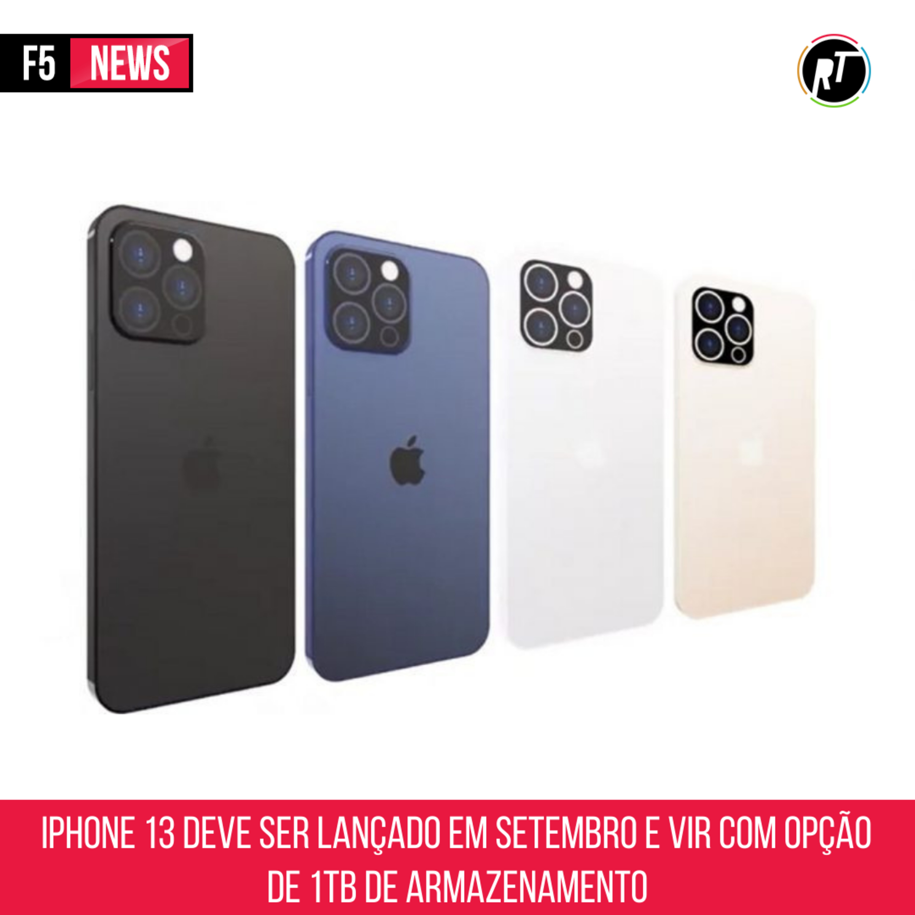 iPhone 13 deve ser lançado em setembro e vir com opção de 1TB de armazenamento episode artwork