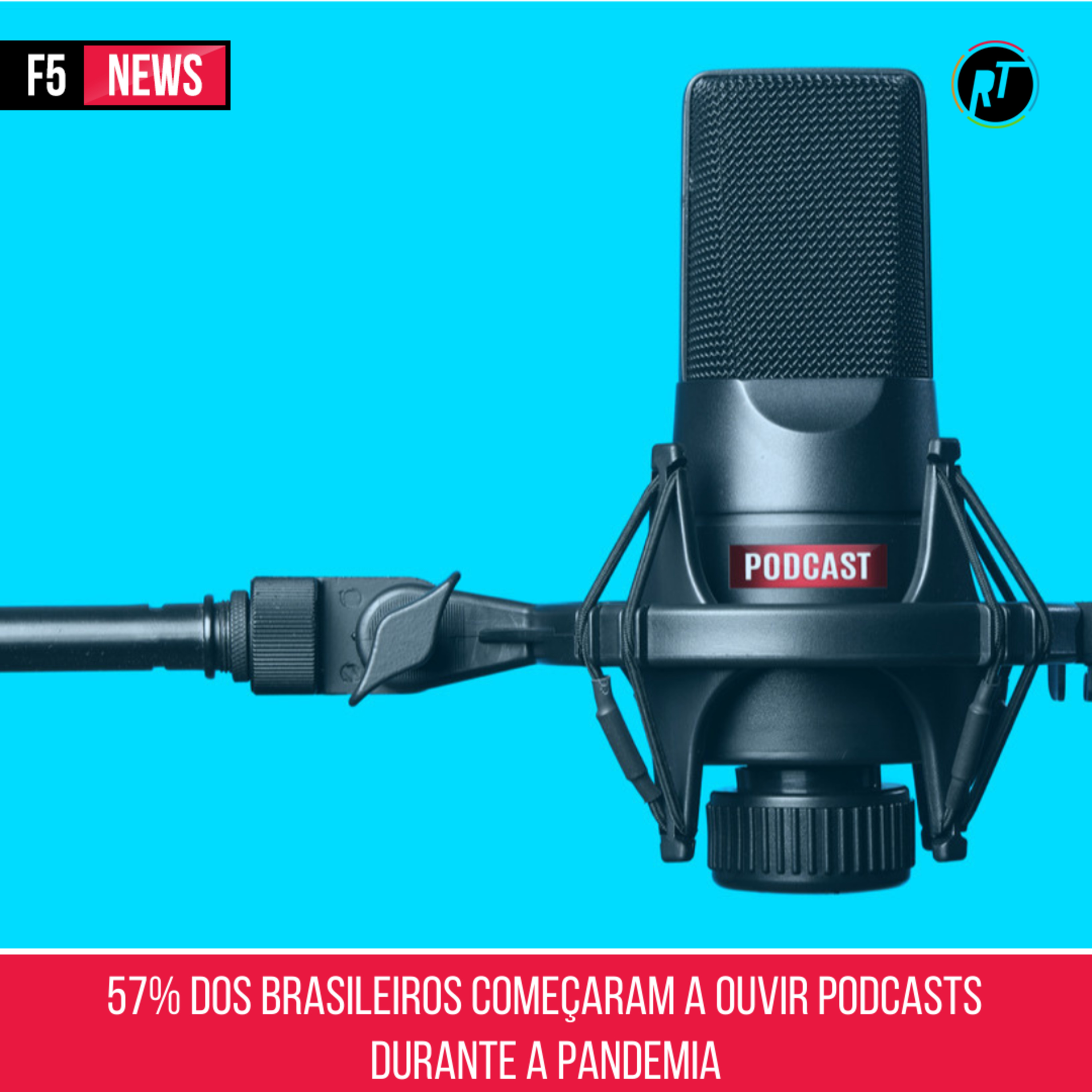 57 porcento dos brasileiros começaram a ouvir podcasts durante a pandemia episode artwork