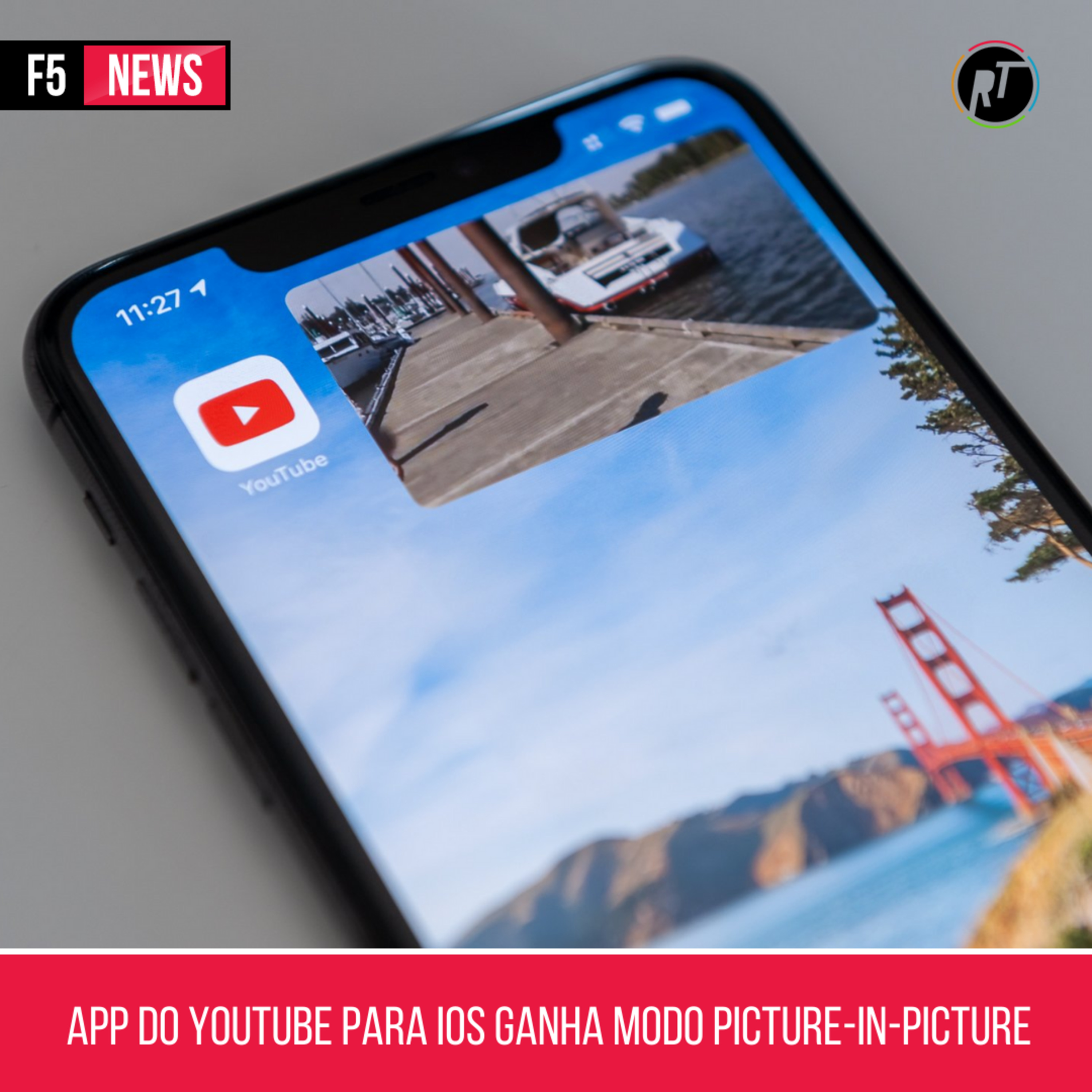 App do YouTube para iOS ganha modo picture-in-picture episode artwork