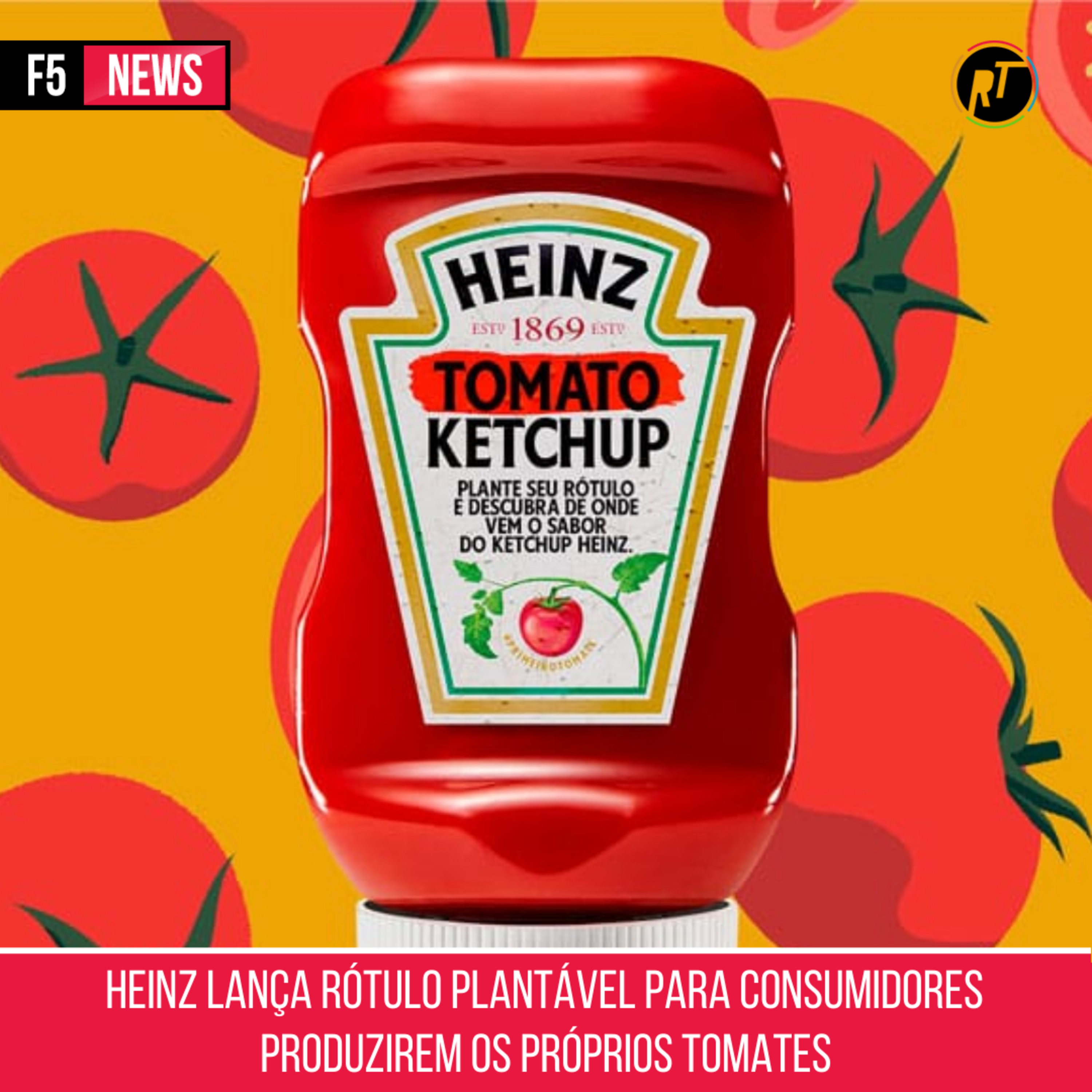 Heinz lança rótulo plantável para consumidores produzirem os próprios tomates episode artwork