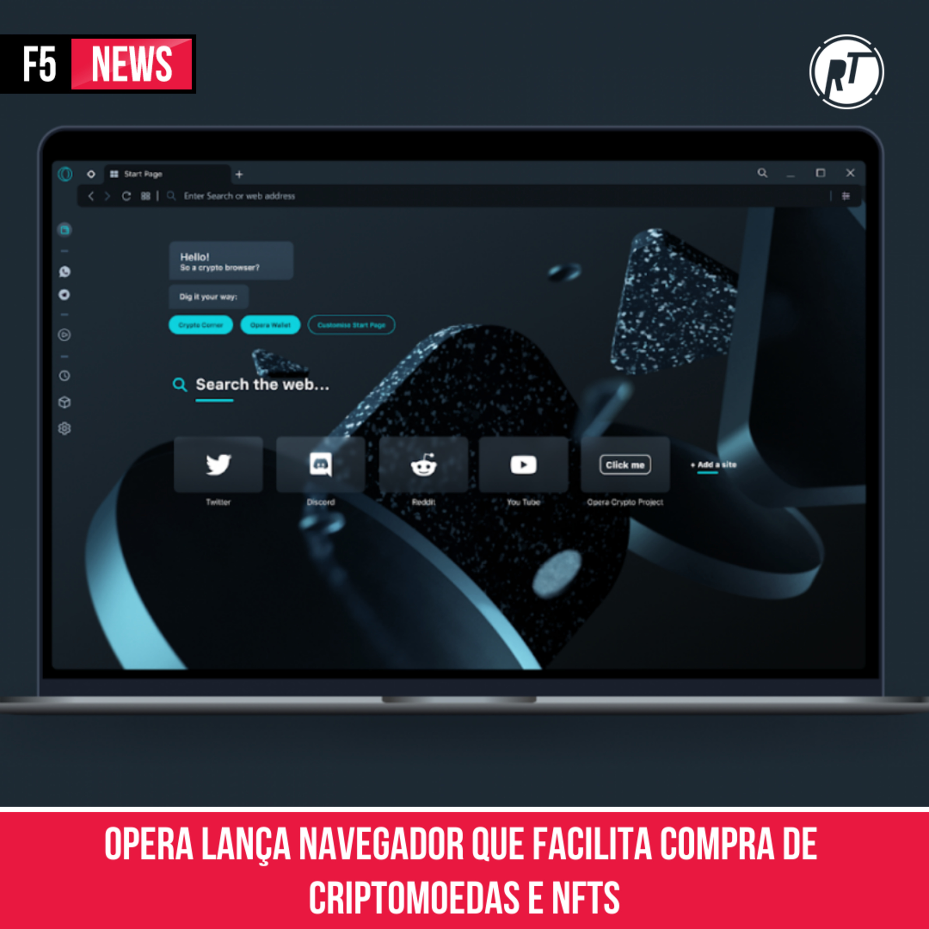 Opera lança navegador que facilita compra de criptomoedas e NFTs episode artwork