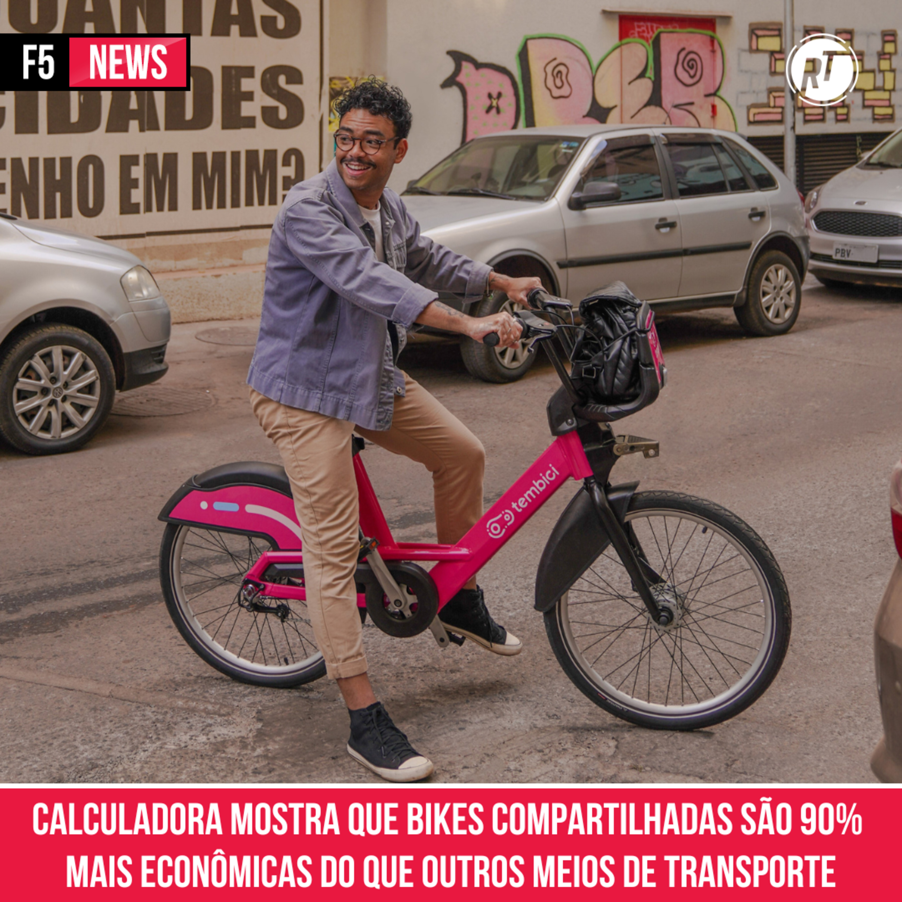 Calculadora mostra que bikes compartilhadas são 90% mais econômicas episode artwork