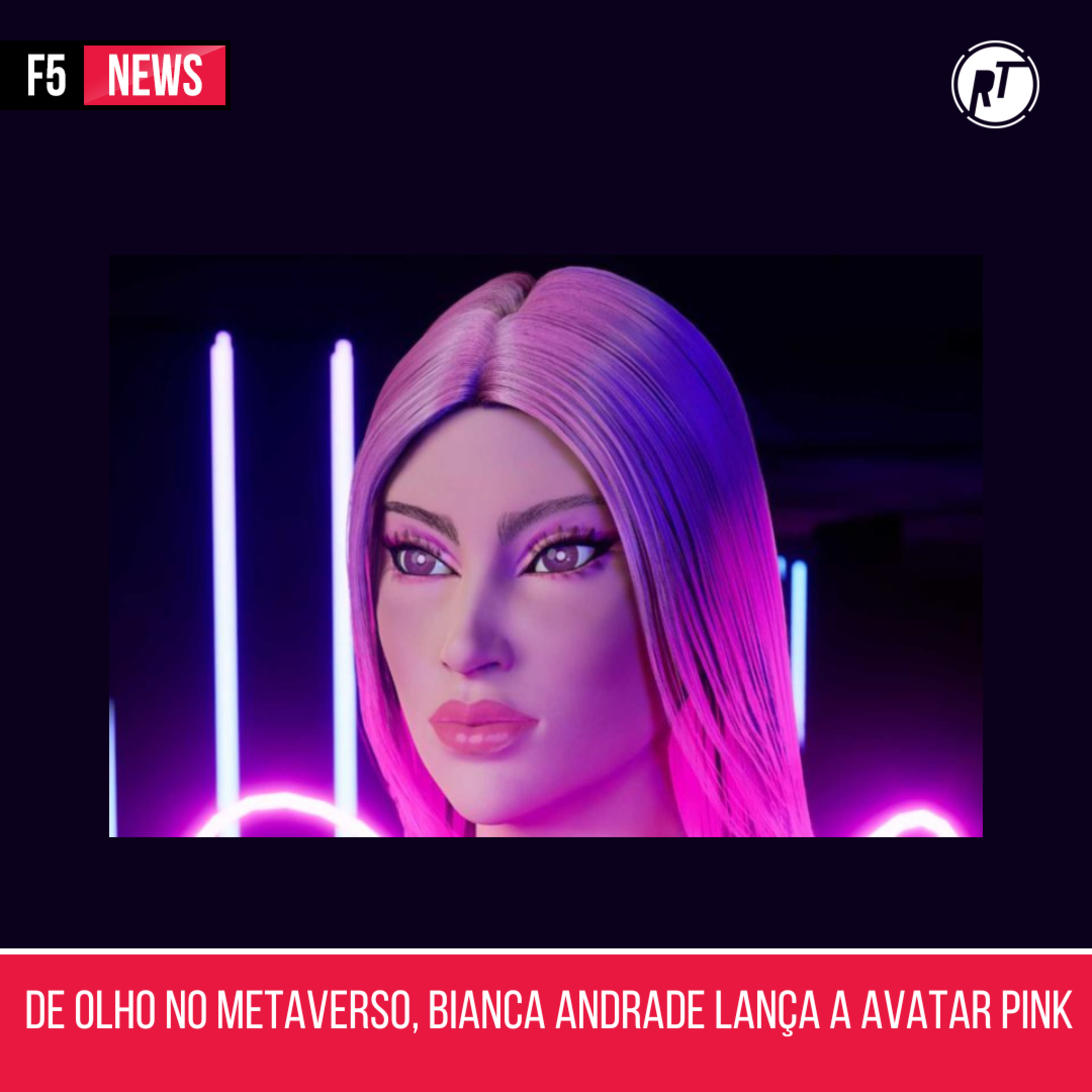 De olho no metaverso, Bianca Andrade lança a avatar Pink episode artwork