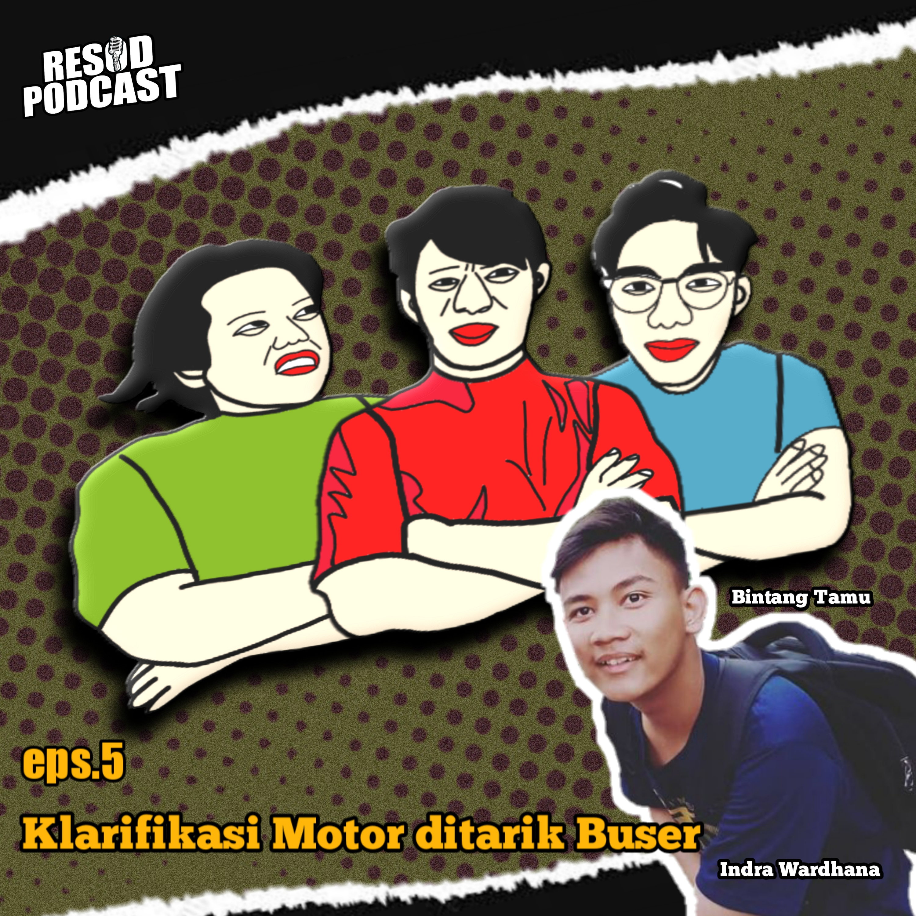Klarifikasi dari Indra episode artwork
