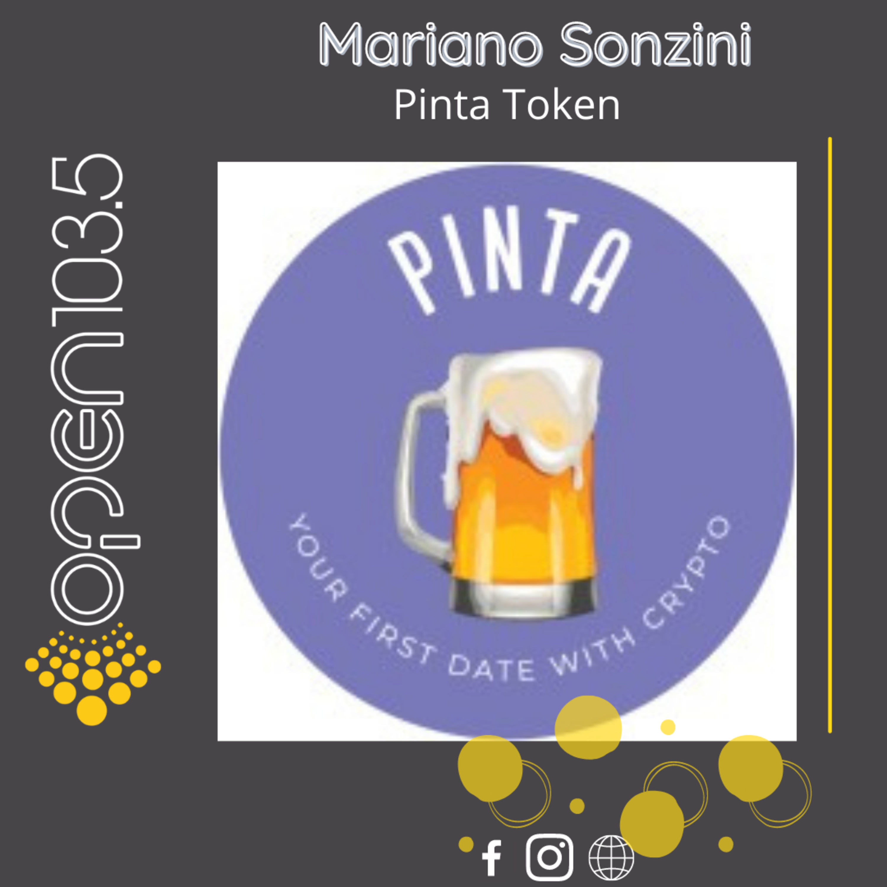 #TemasDeCafé: Mariano Sonzini: Pinta Token episode artwork