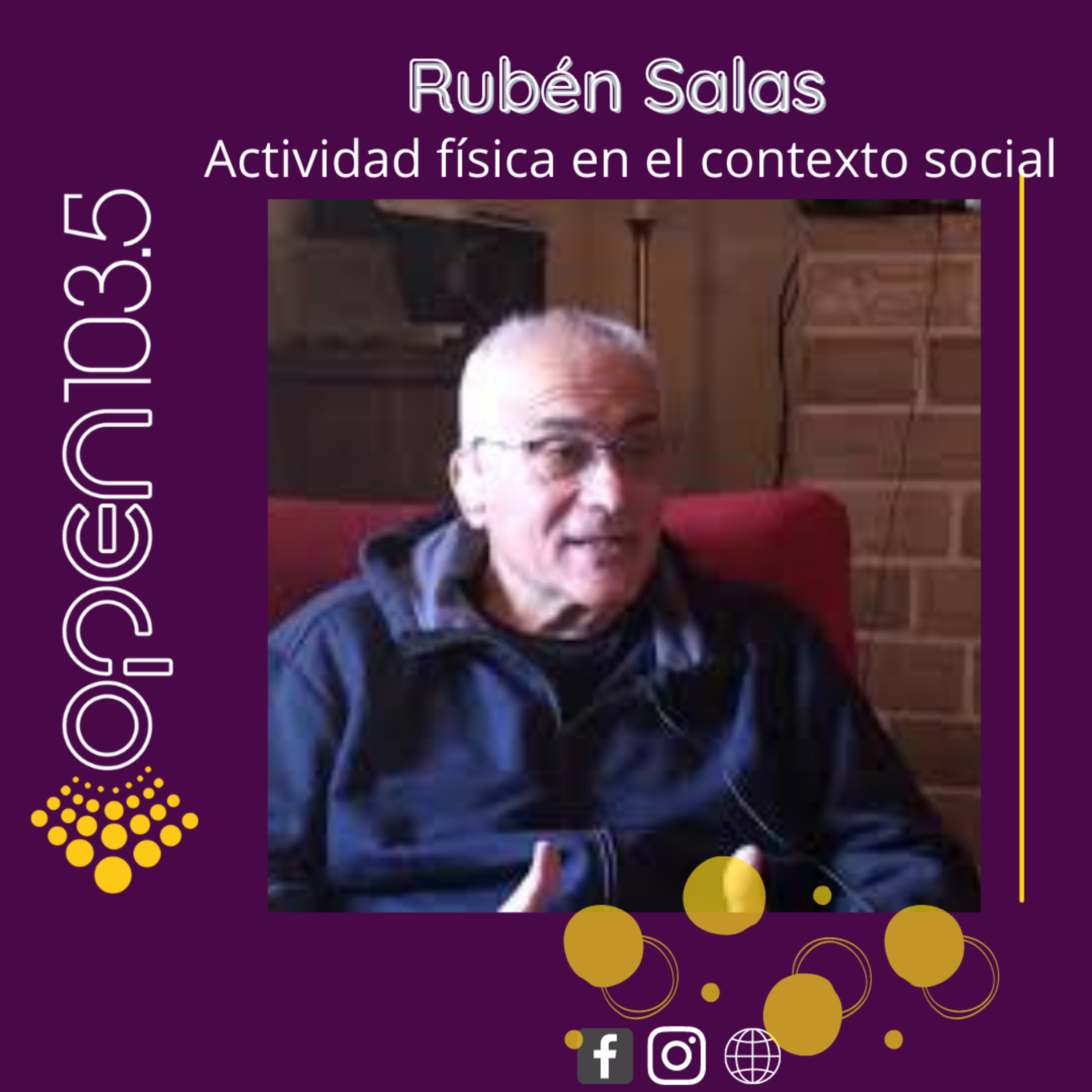 Rubén Salas: La actividad física en el contexto social - #TemasDeCafé episode artwork