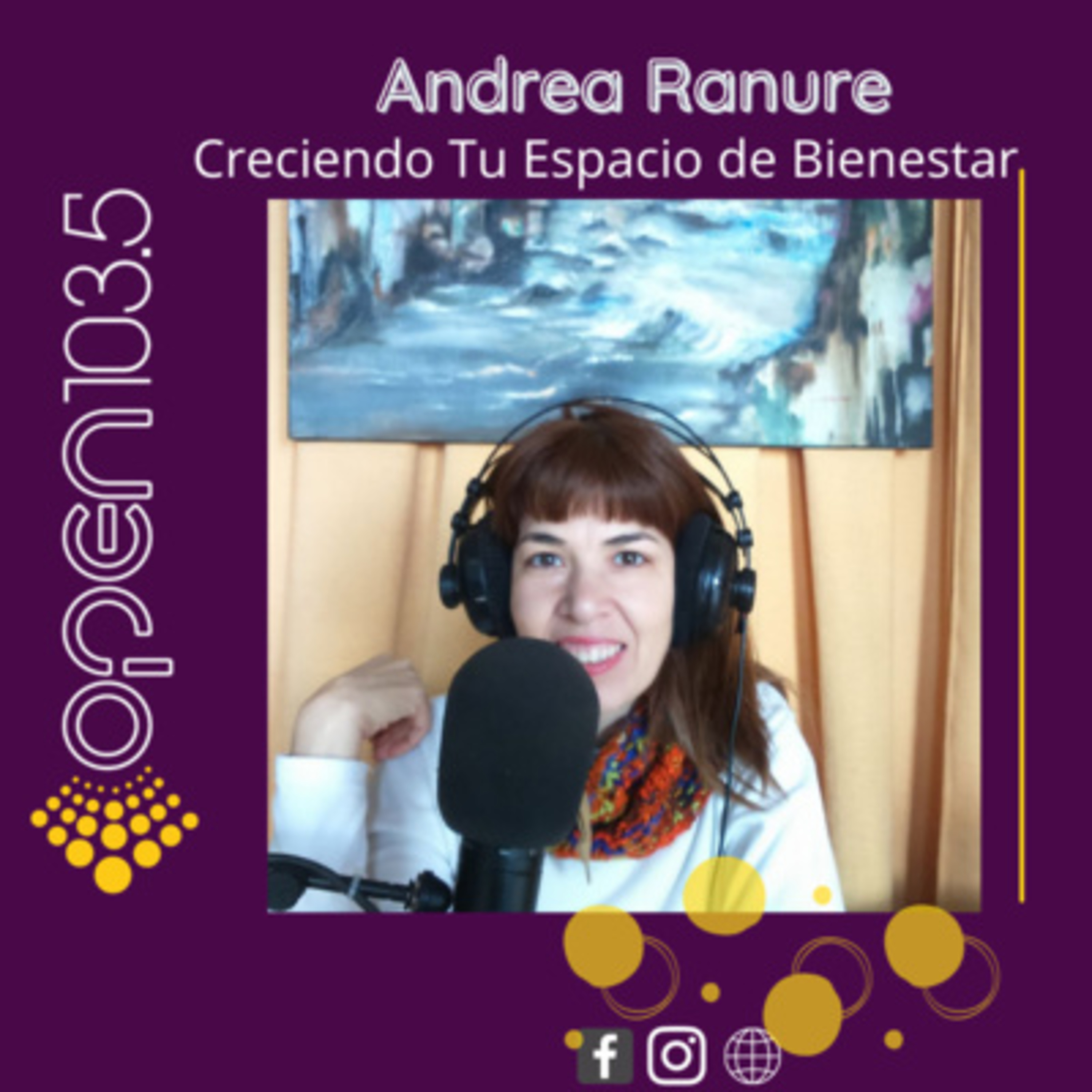 Andrea Ranure de "Creciendo tu espacio de bienestar" en #TemasDeCafe. episode artwork