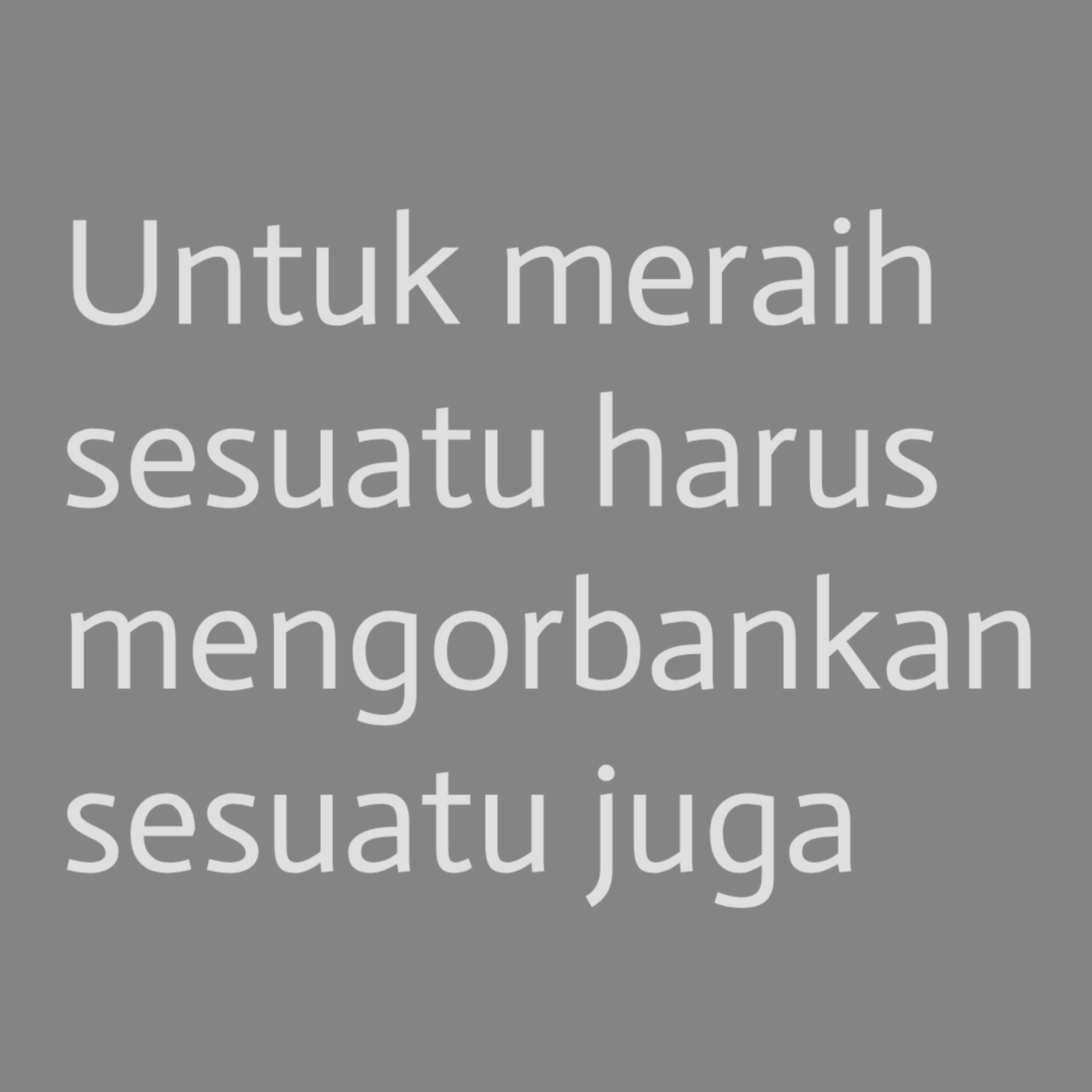 3. Untuk meraih sesuatu harus mengorbankan sesuatu juga. episode artwork