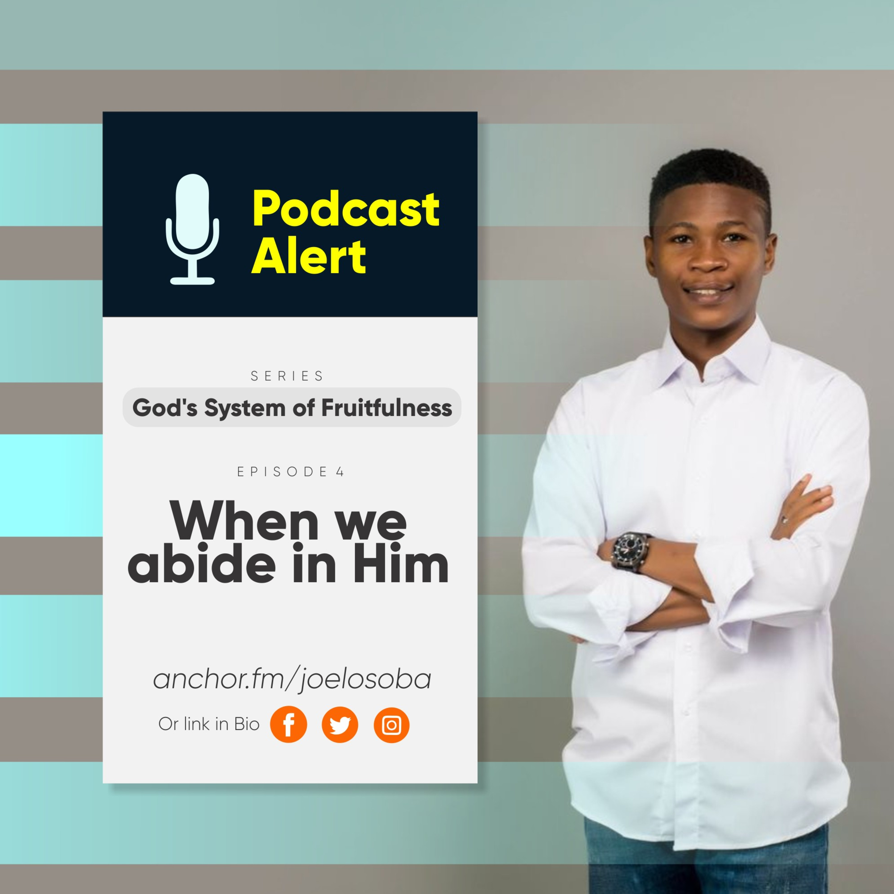 When we abide in Him.  episode artwork