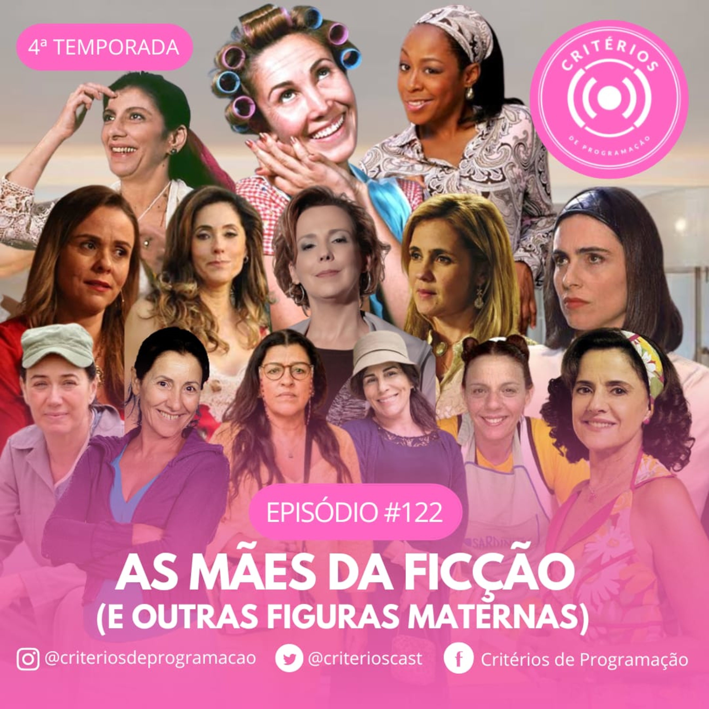 #122 - As Mães da Ficção (e outras figuras maternas) episode artwork