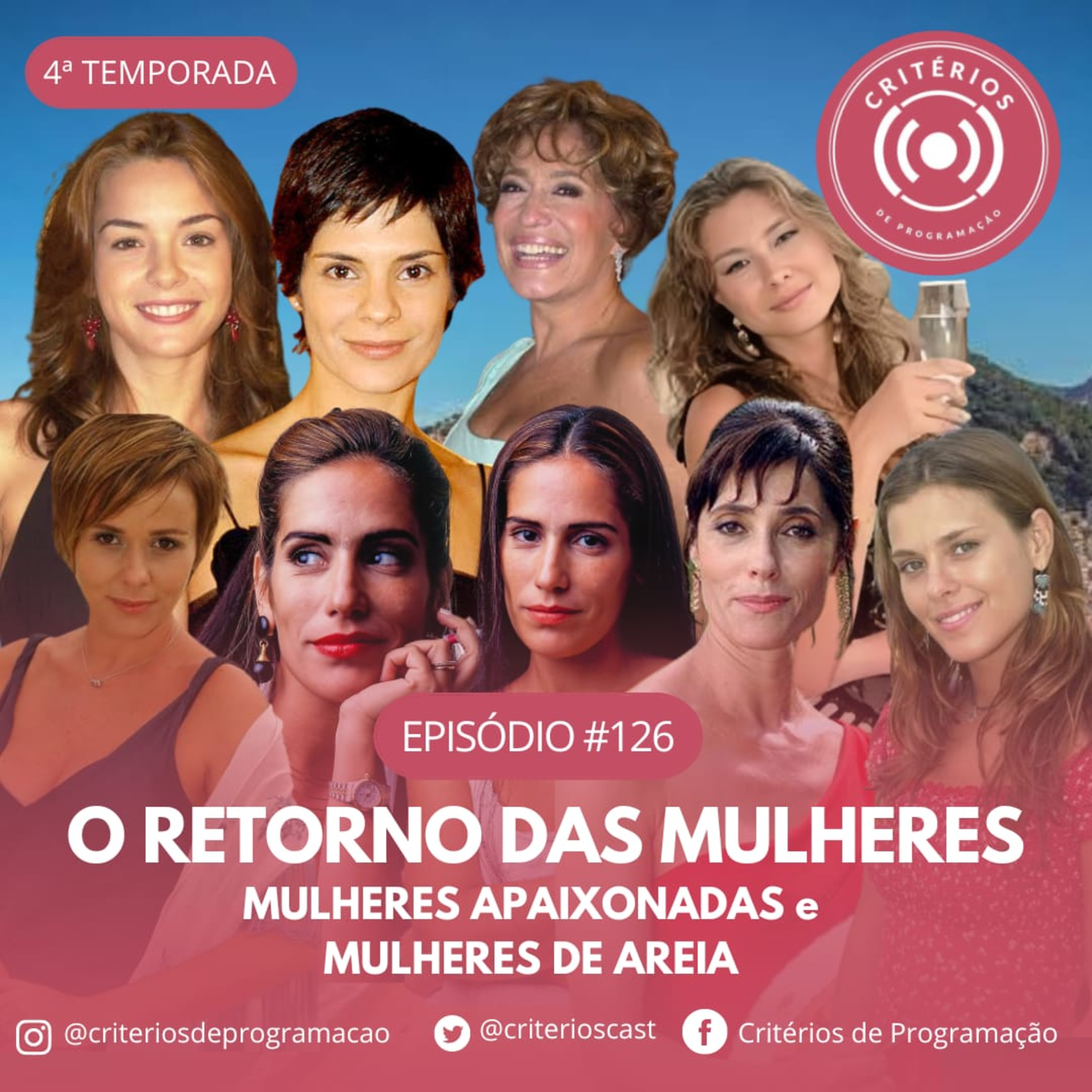 #126 - O Retorno das Mulheres: Mulheres Apaixonadas e Mulheres de Areia episode artwork