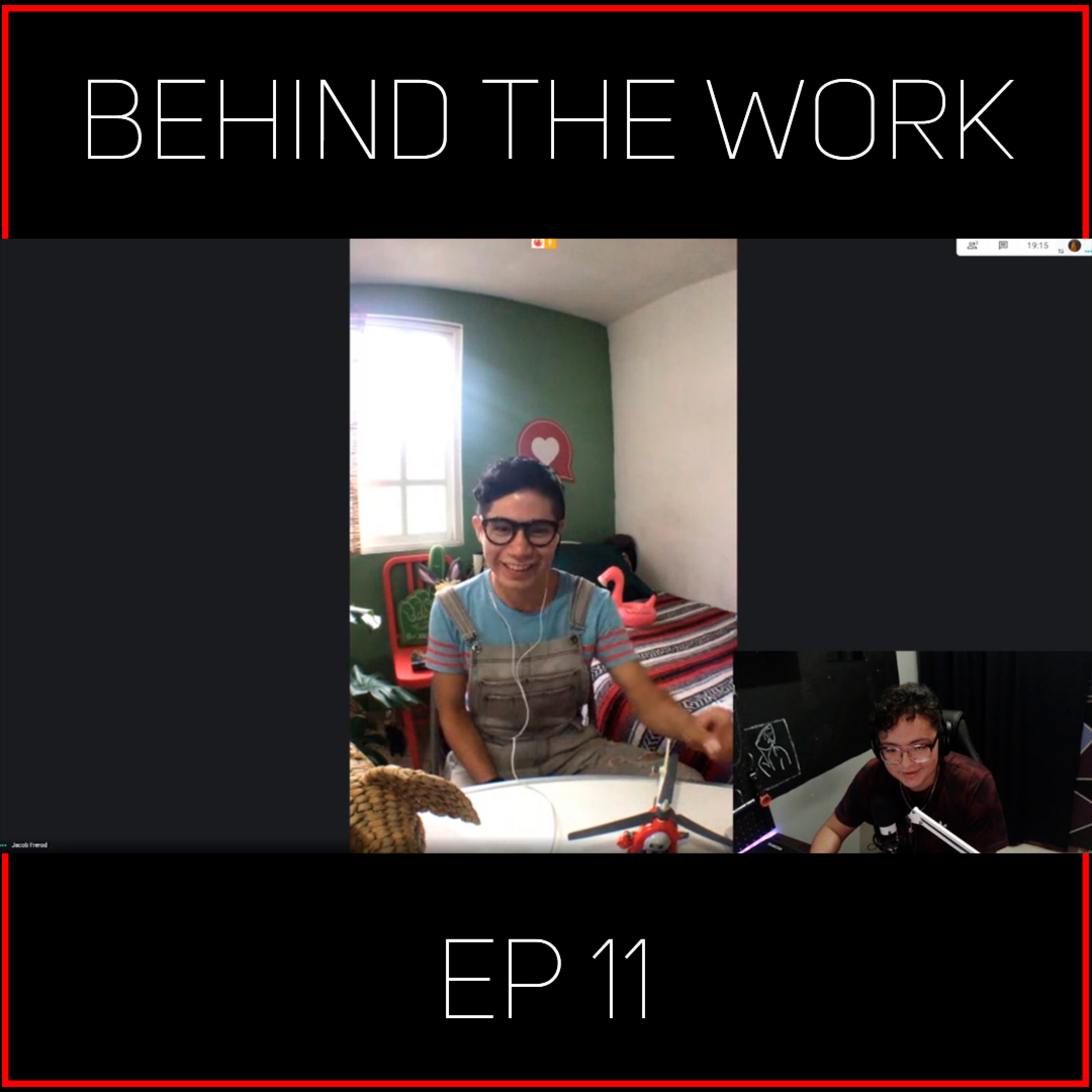 BEHIND THE WORK // @JACOBFREROD episode artwork