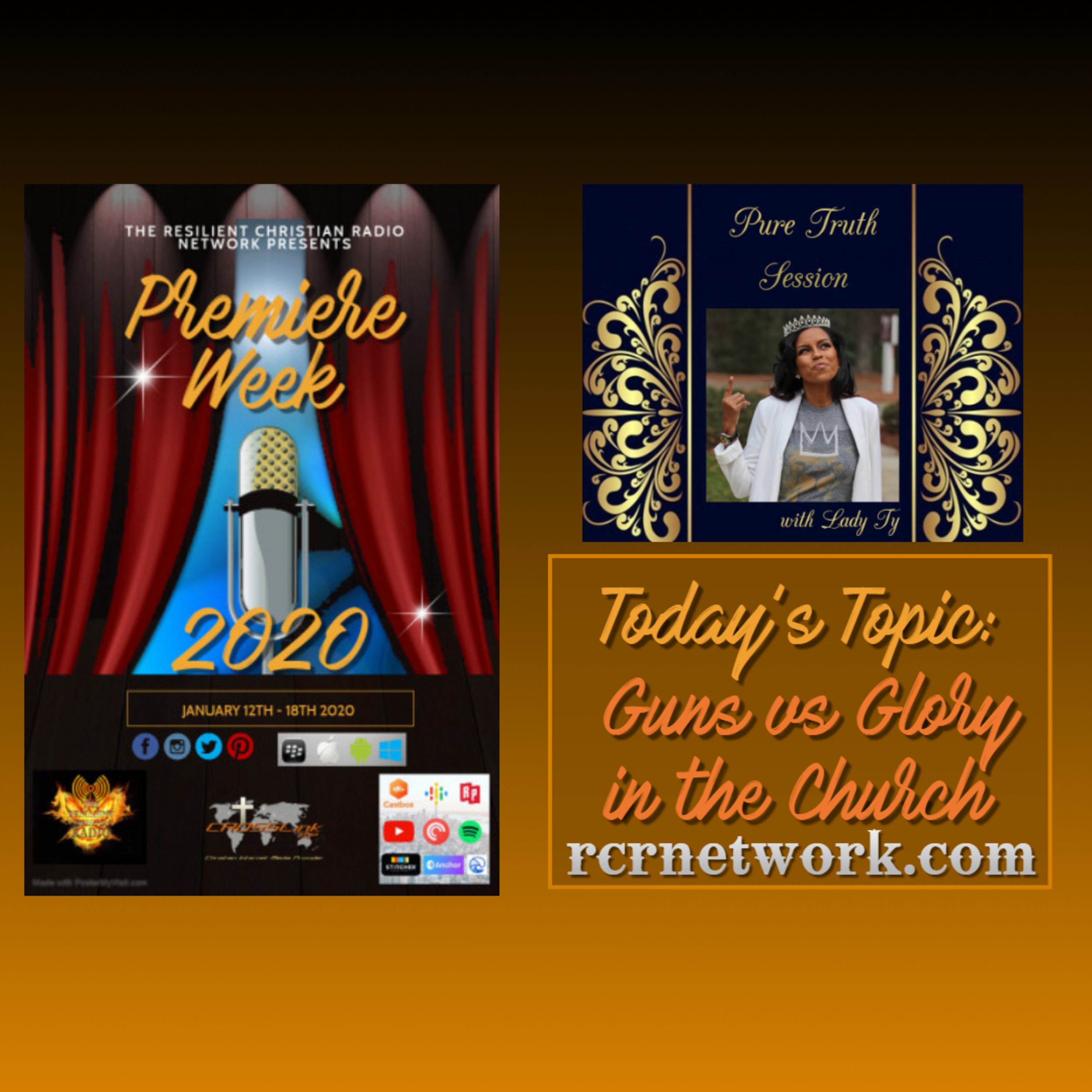 Guns vs Glory in the Church what u carrying 2020 episode artwork