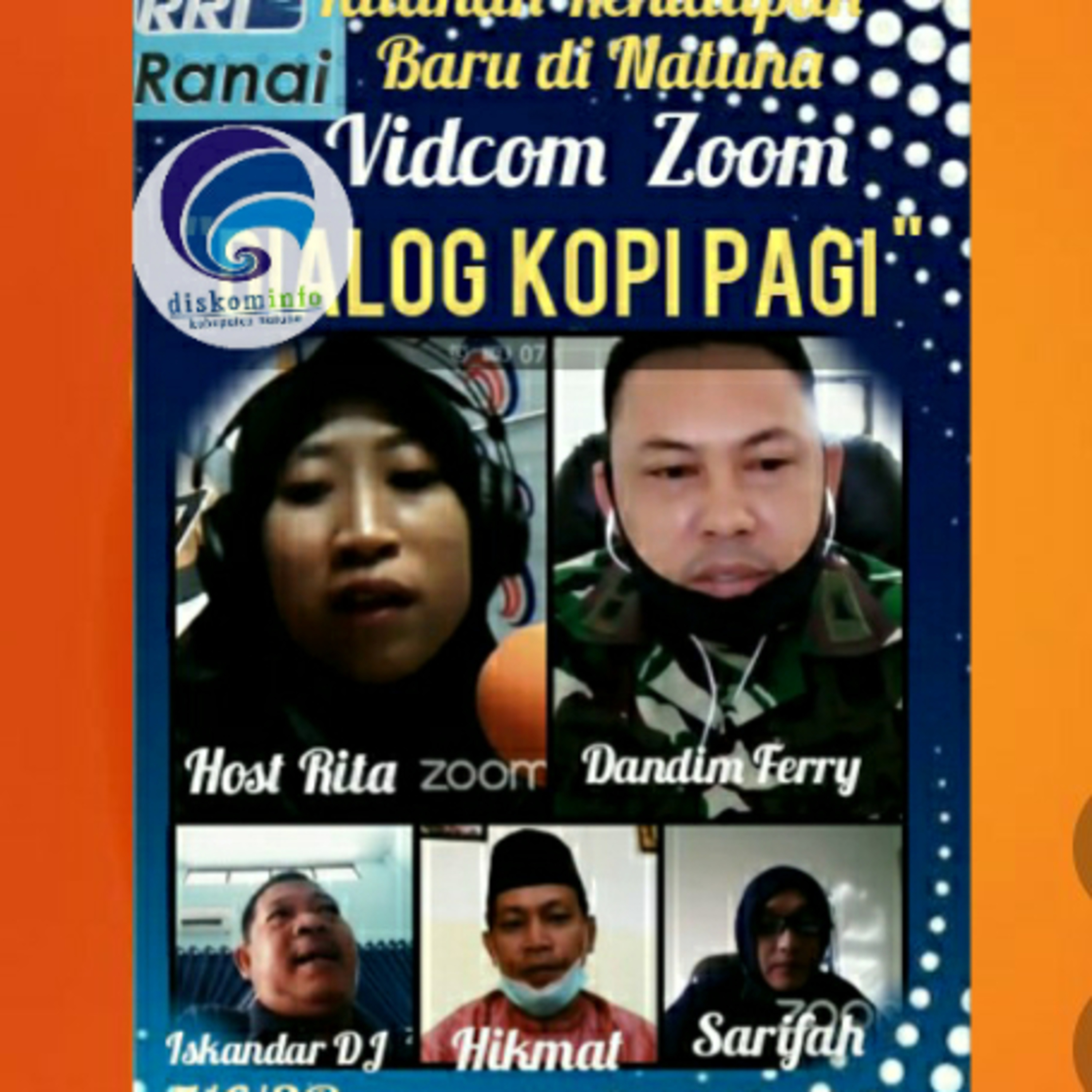 Dialog Kopi Pagi #02 "Natuna Menuju Tatanan Kehidupan Baru" Jum'at 05 Juni 2020 episode artwork