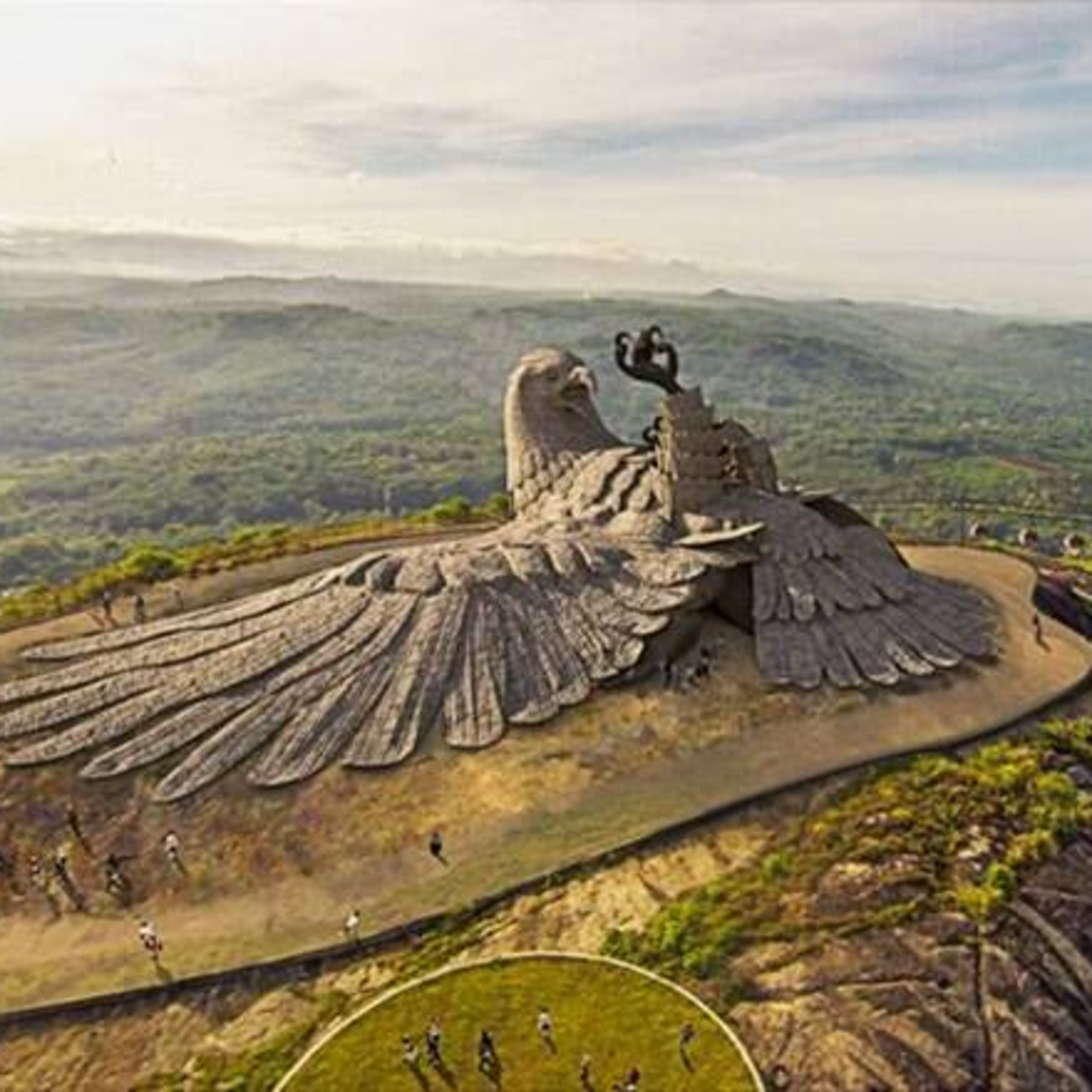 Jatayu statue
