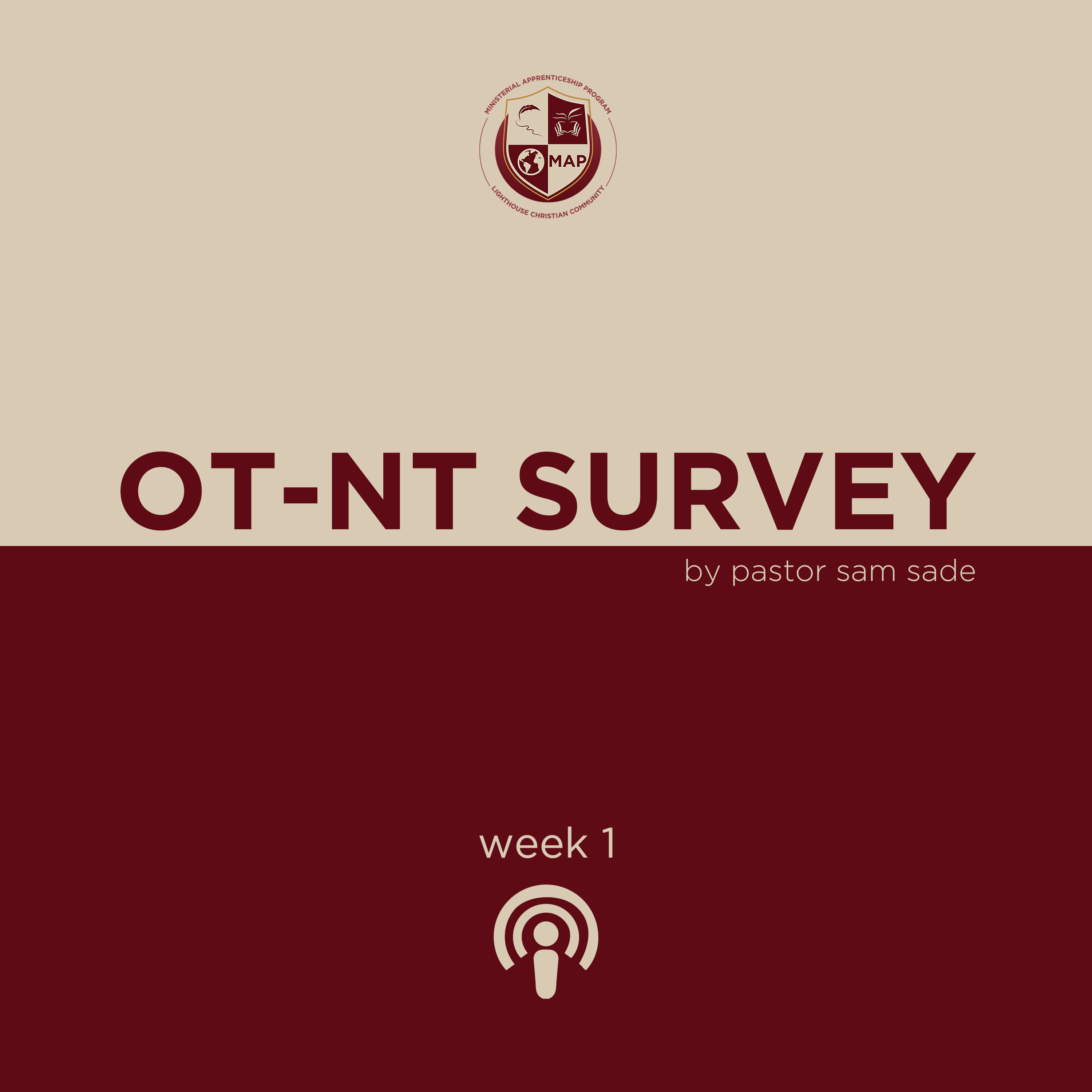 OT-NT Survey Week 1 by Pastor Sam Sade episode artwork