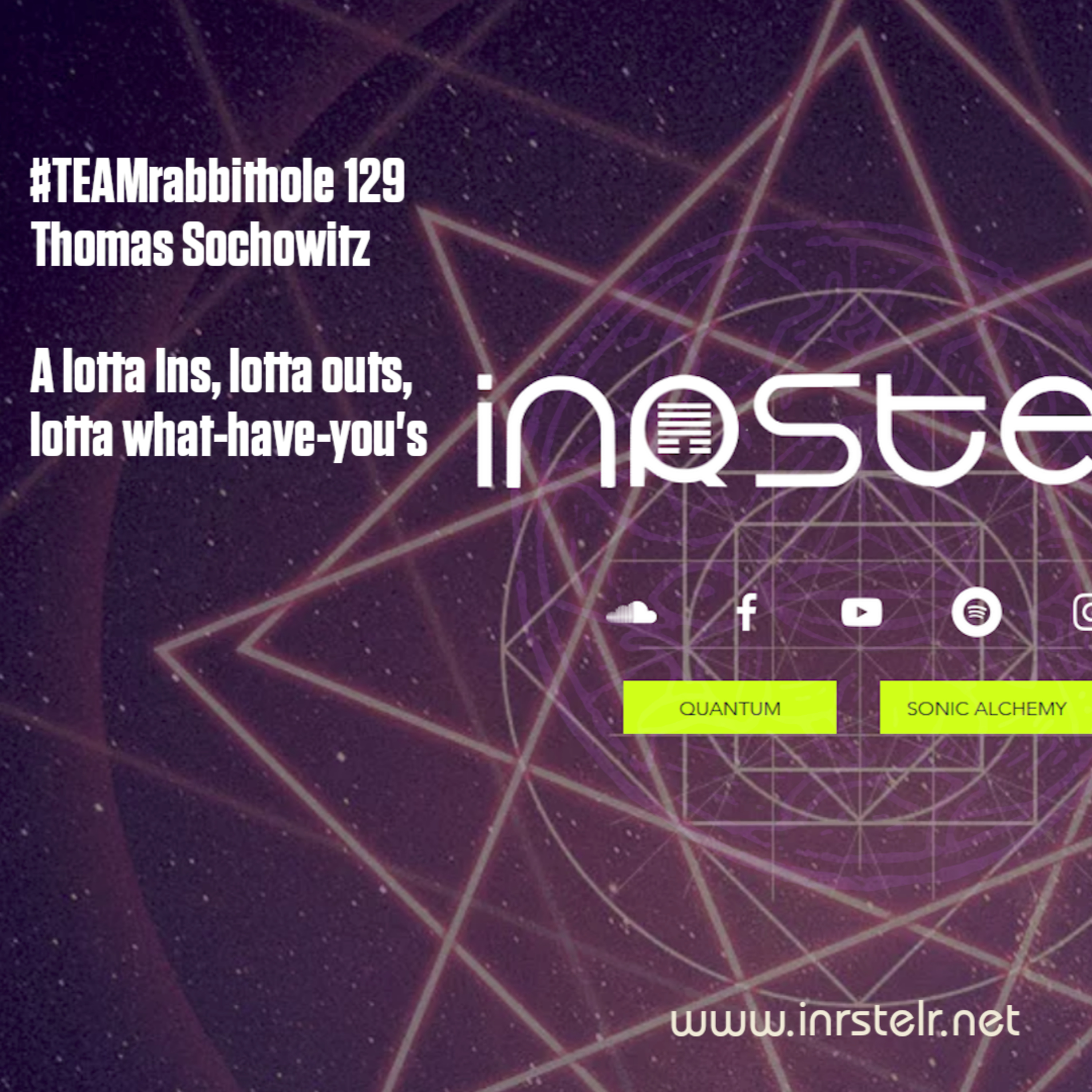 #TEAMrabbithole 129 | Thomas Sochowitz - a lotta ins, lotta outs, lotta what-have-you's episode artwork