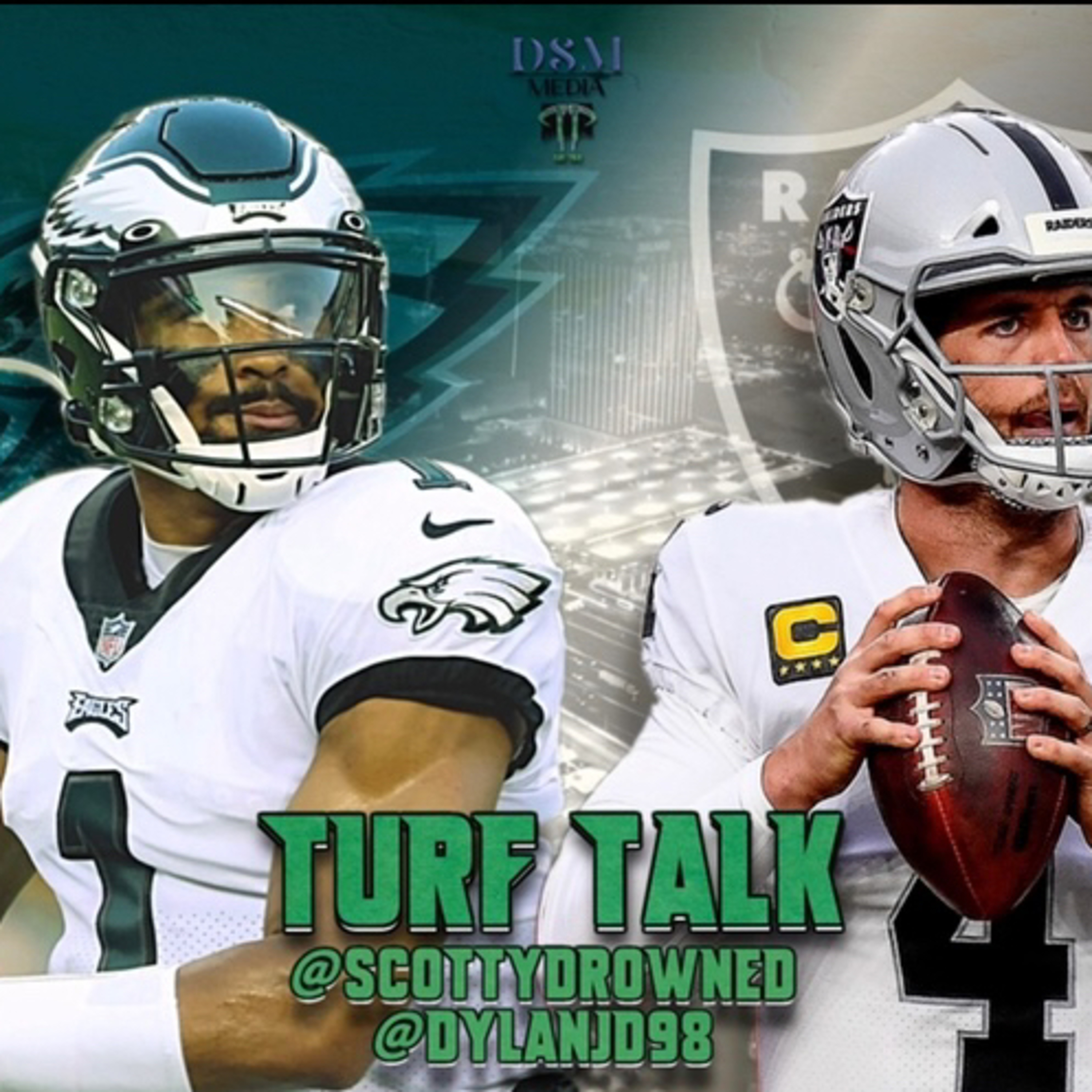 Turf Talk: Eagles vs Raiders Preview, Week 7 Overview! episode artwork