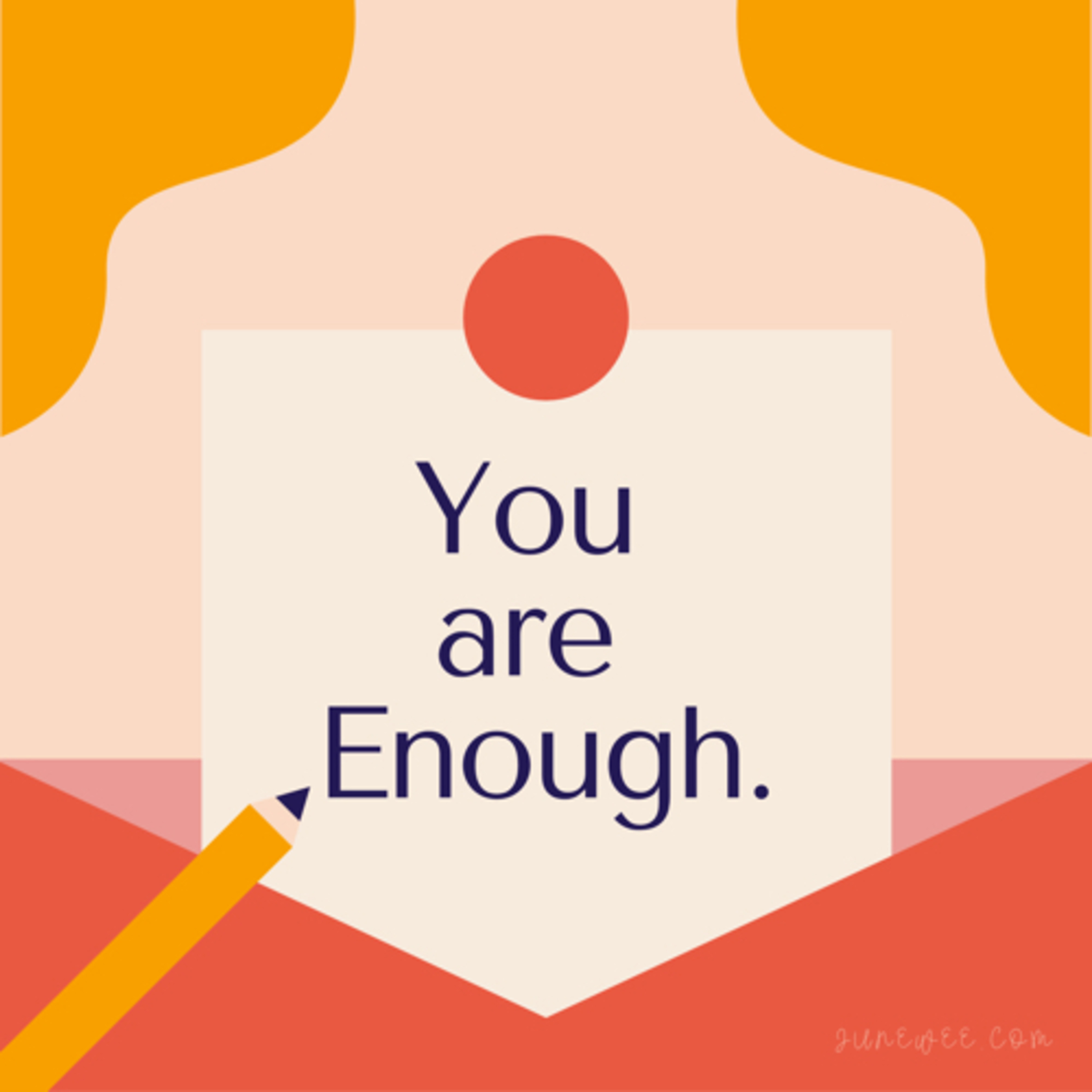 This one is about being Enough episode artwork