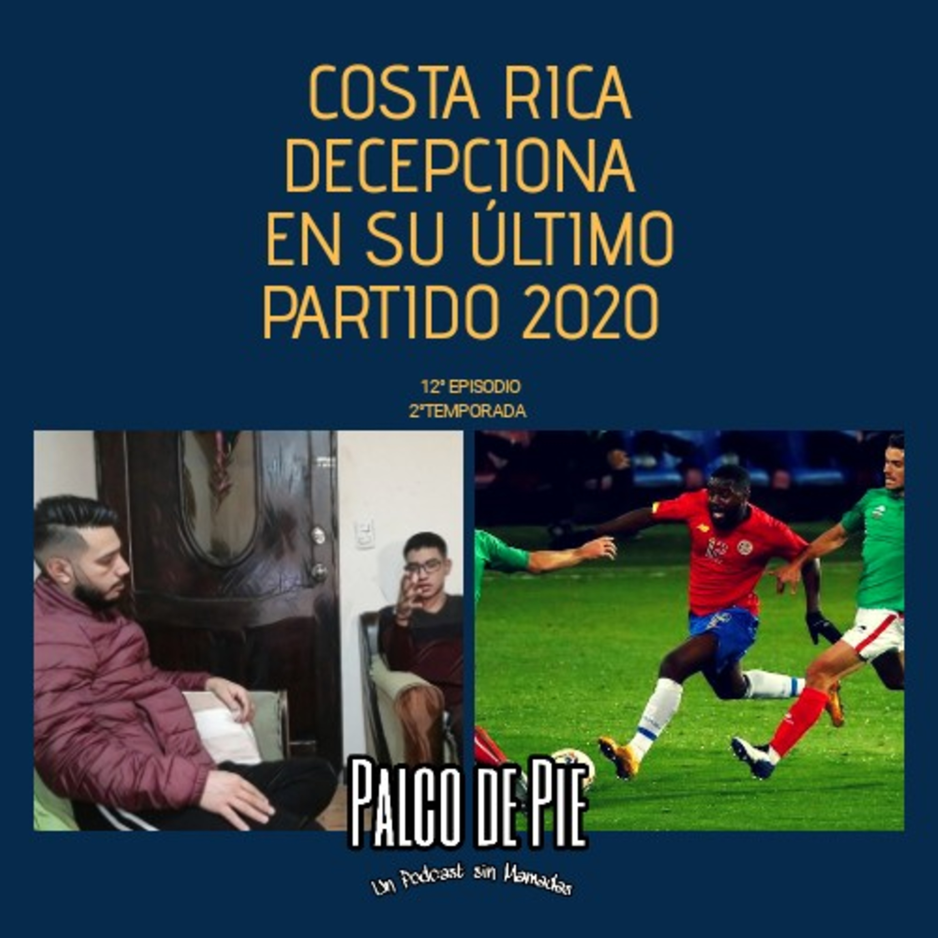 Costa Rica decepciona en su último partido 2020