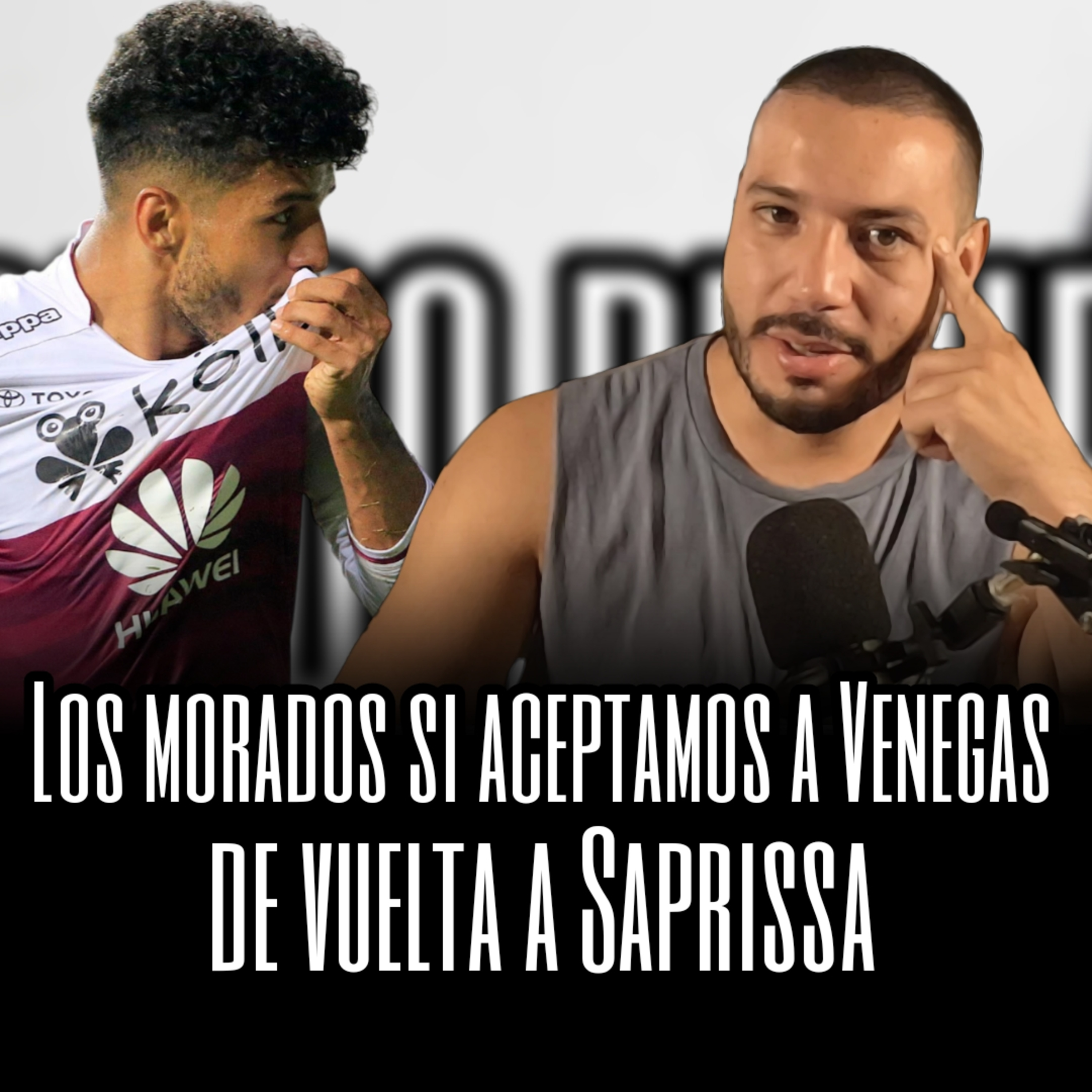 Los morados SI ACEPTAMOS A VENEGAS de vuelta a SAPRISSA 💜🤍
