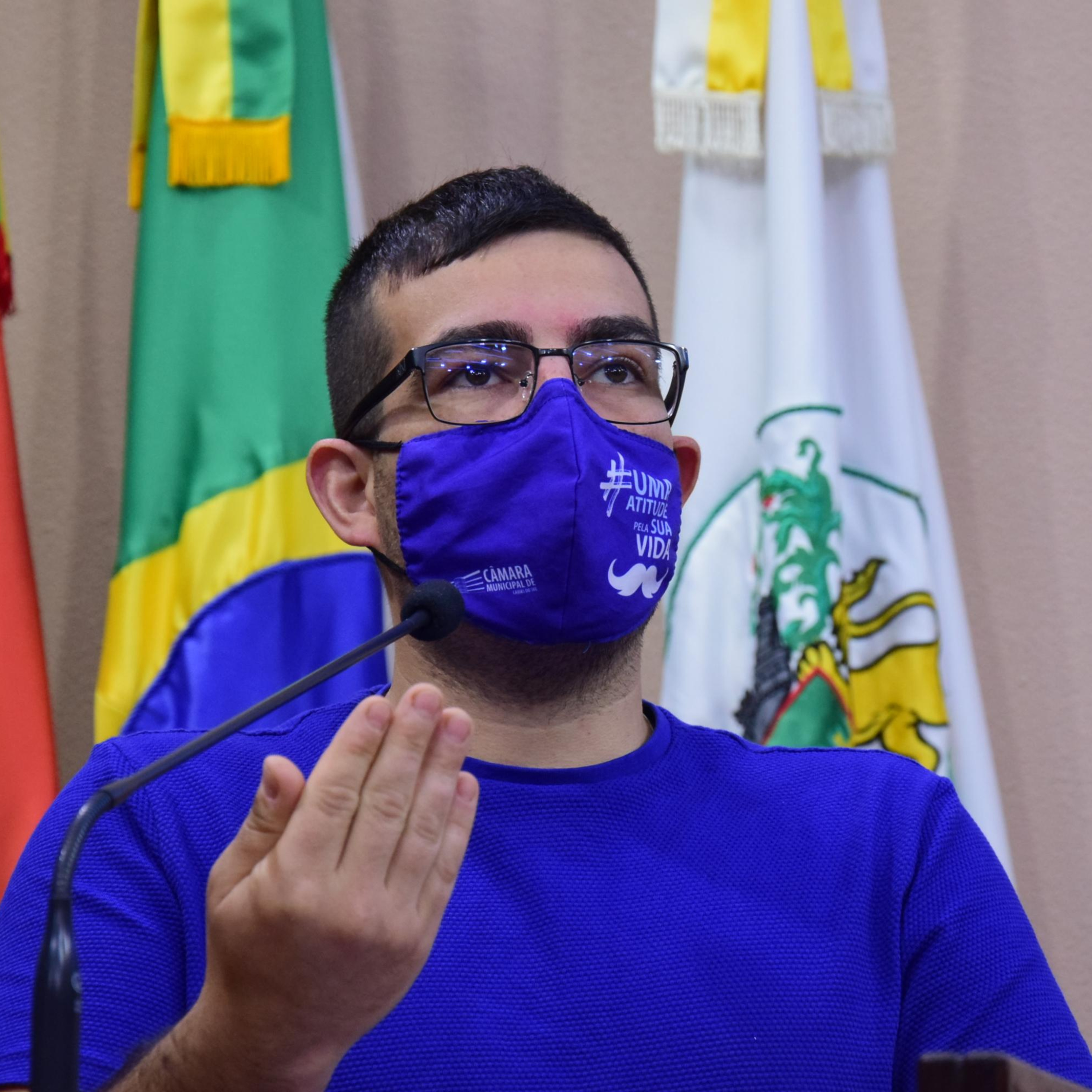 #163: Rafael Bueno cobra atenção do Executivo às praças e áreas de lazer da cidade - Dia de Sessão