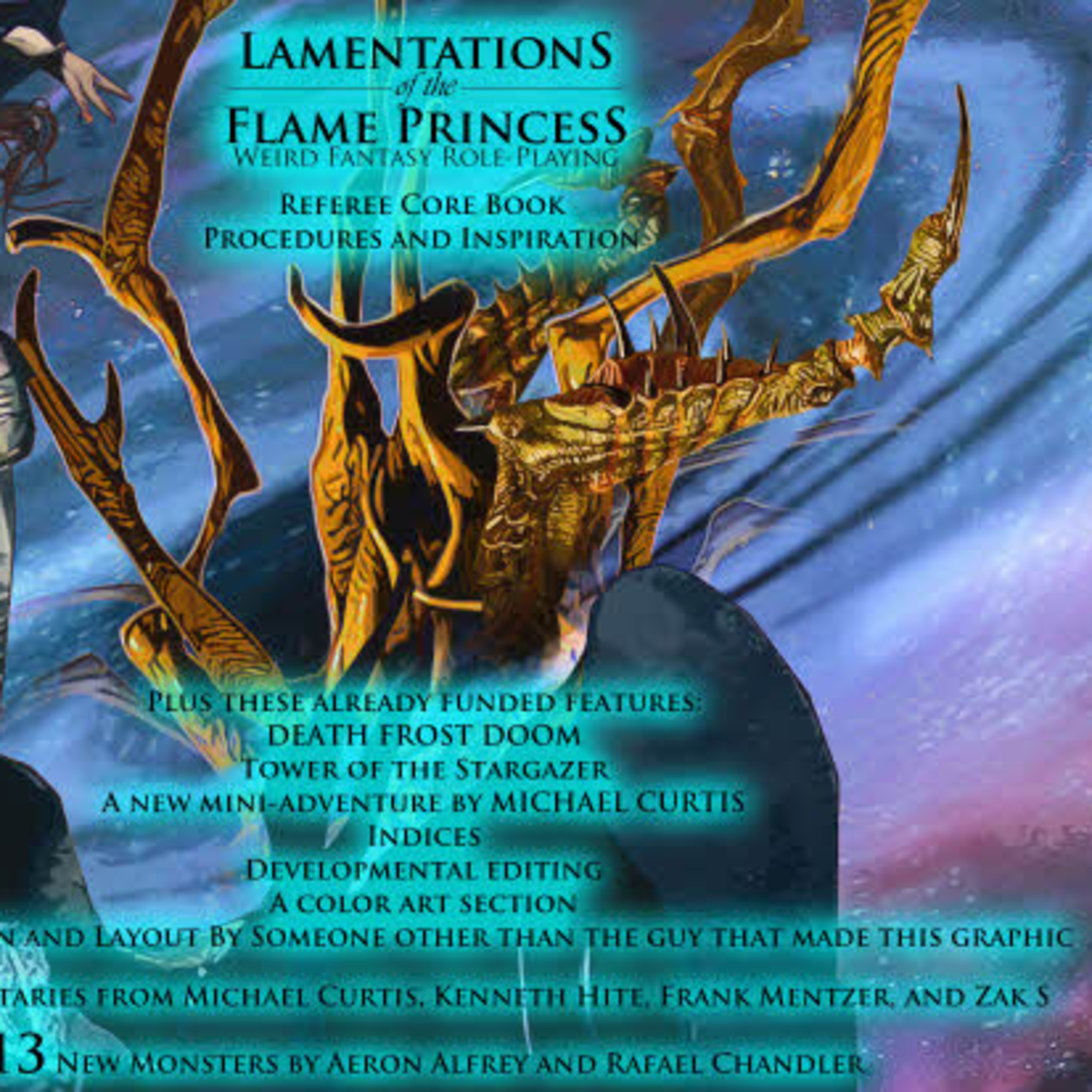 E414 - Commentary on the New LotFP Weird Fantasy Ref Book Indiegogo Update episode artwork