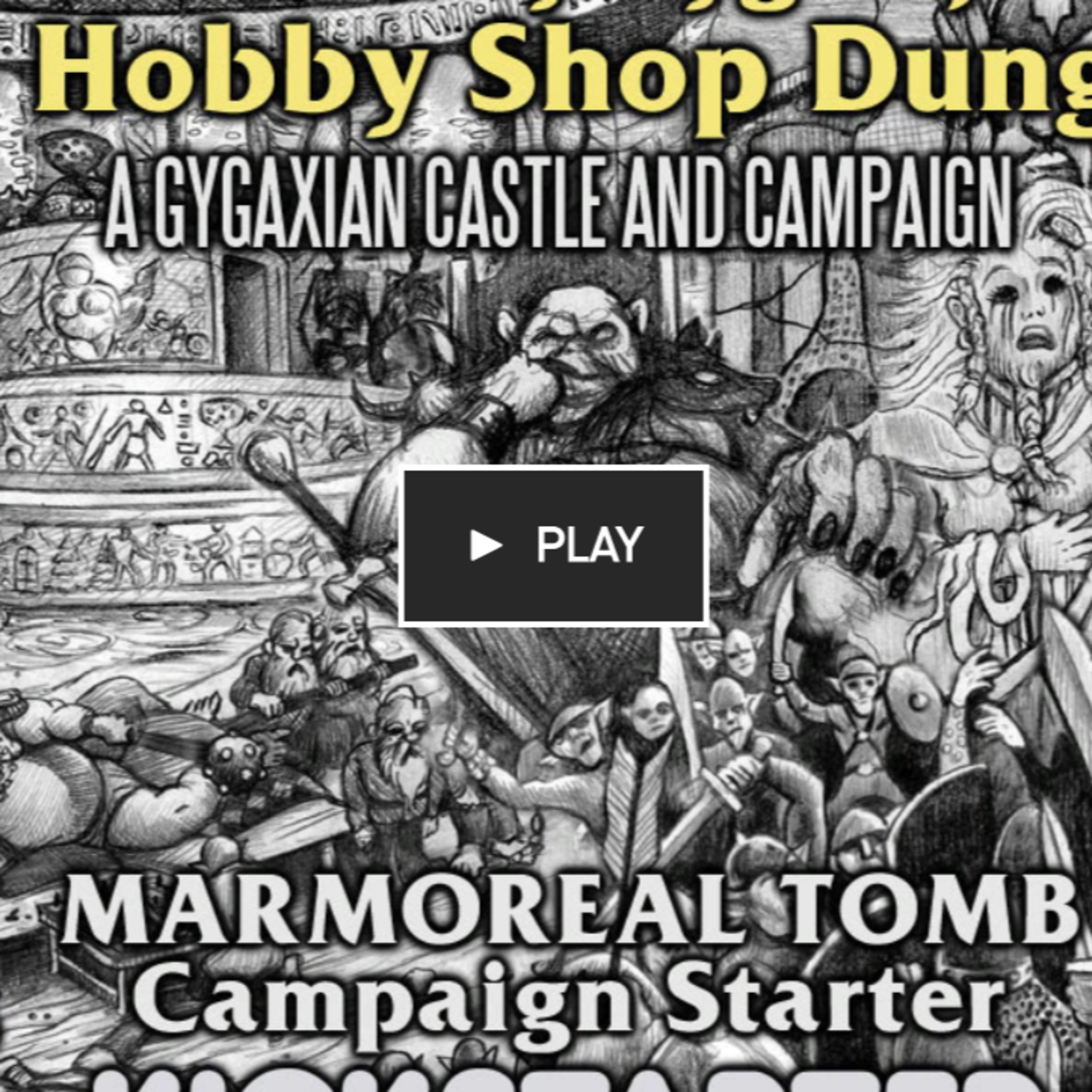 E539 - Troll Lord Games Swoops in To Dig Out the Marmoreal Tomb Kickstarter - with Commentary