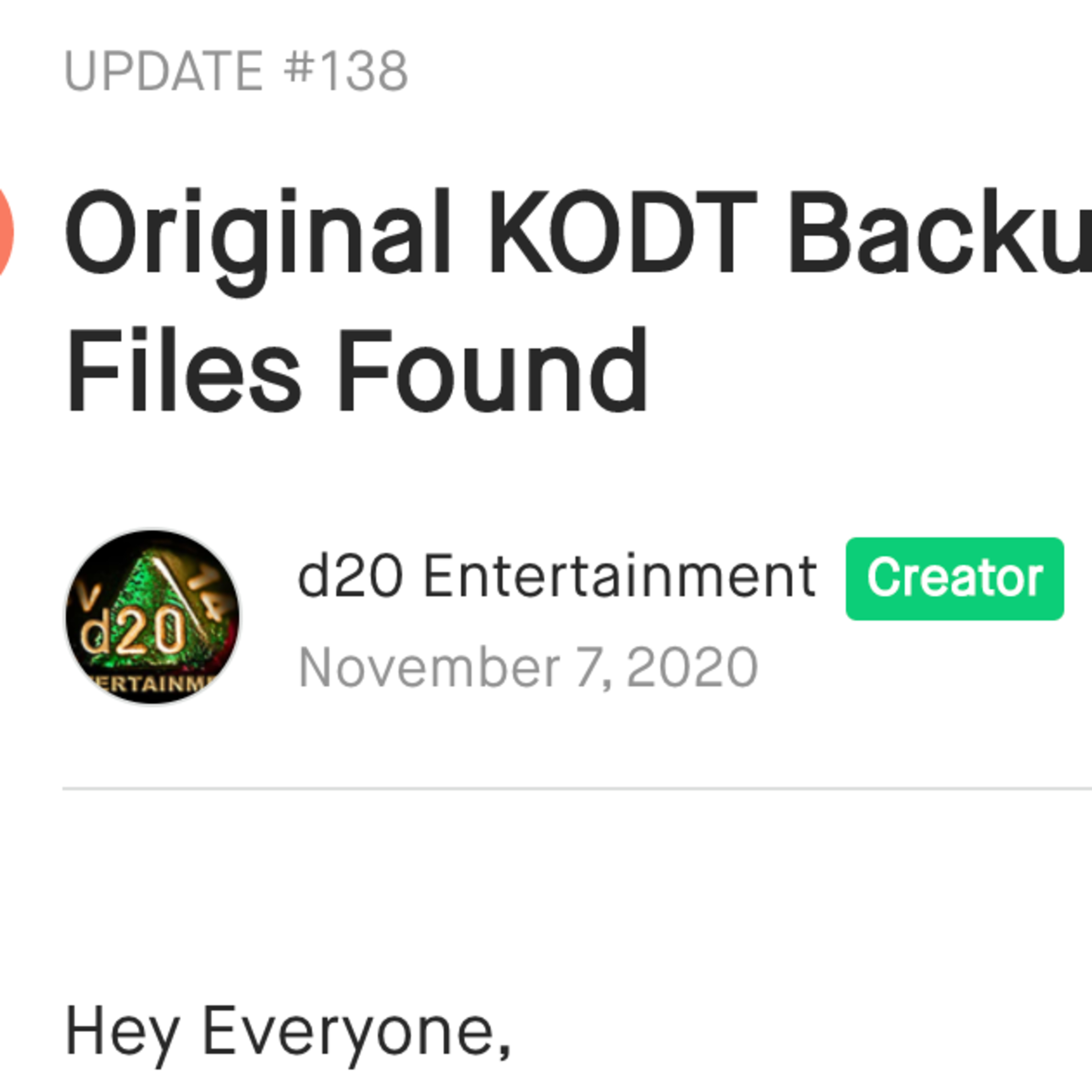 E884 - Ken Whitman Finds KotDT:LAS Footage He Testified IN COURT was Destroyed episode artwork