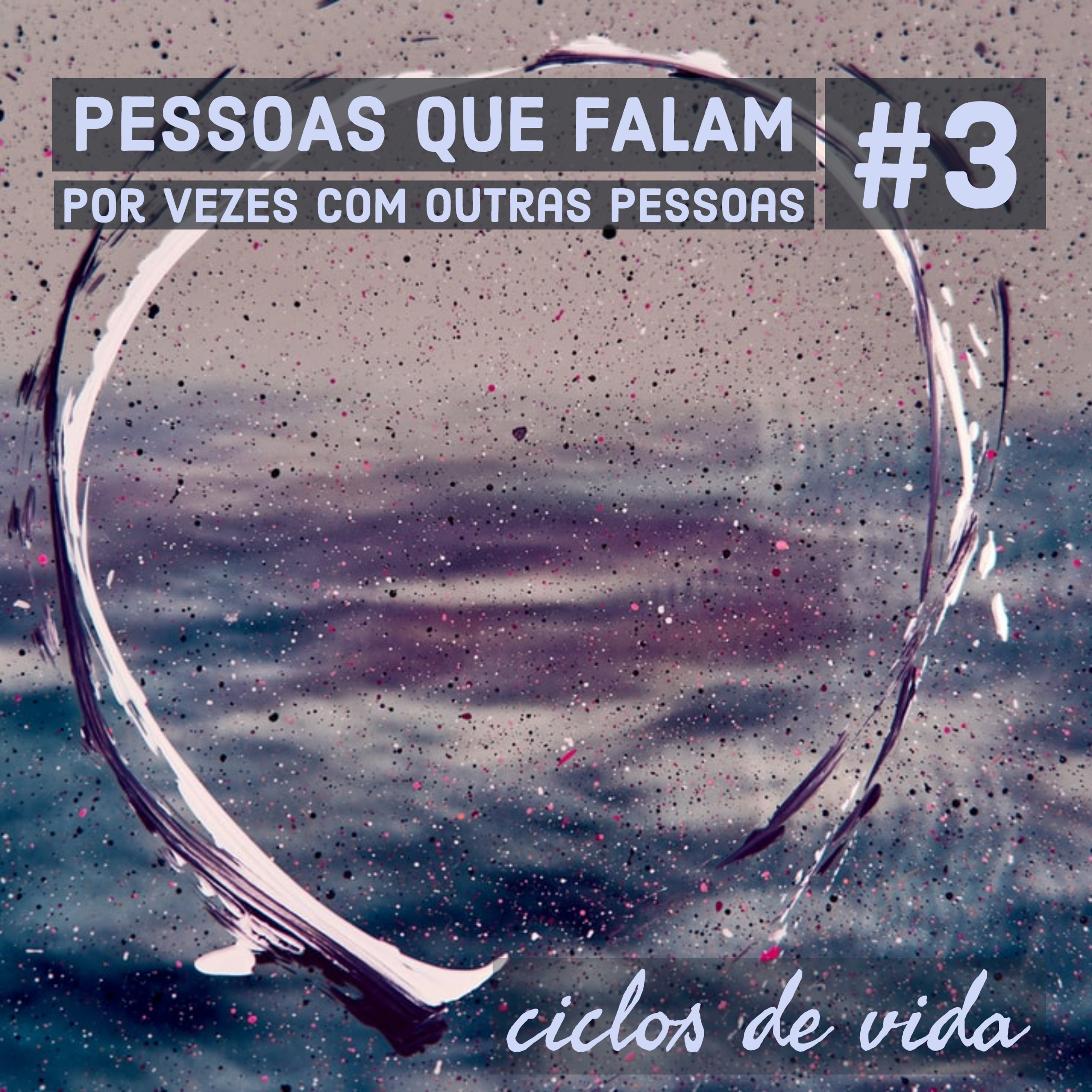 Pessoas que falam, por vezes com outras pessoas