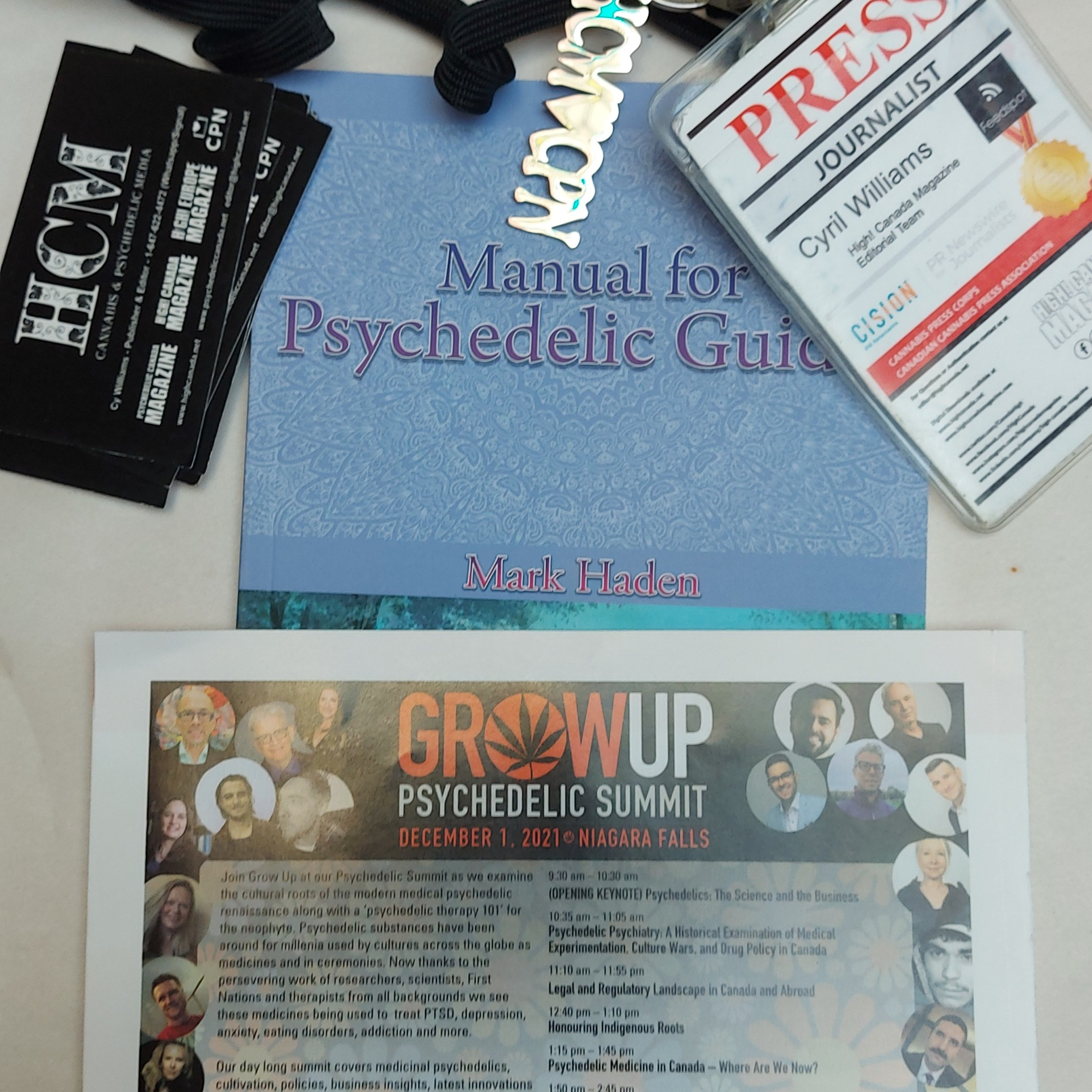 Editor's Notes with Cy Williams - E7 - Growup Conference Psychedelic Summit Overview episode artwork