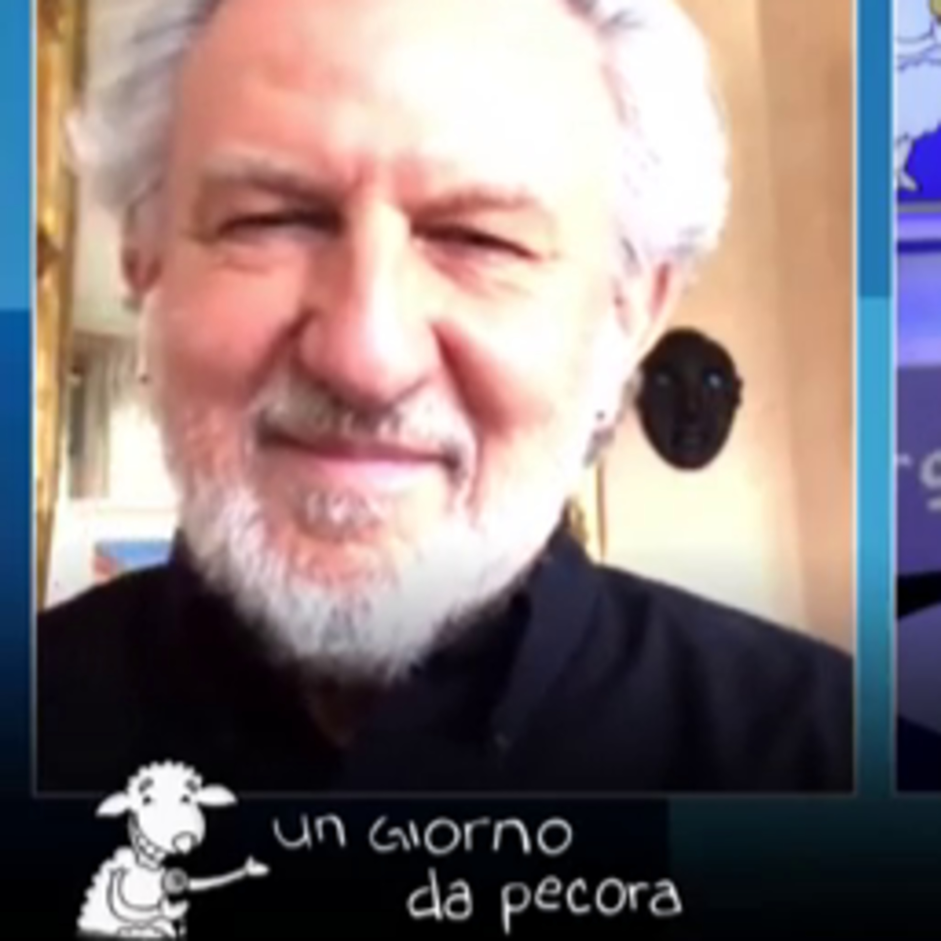 Odifreddi a "Un giorno da pecora": un "grido di dolore" sulla Nato, la democrazia, il PD e i 5S