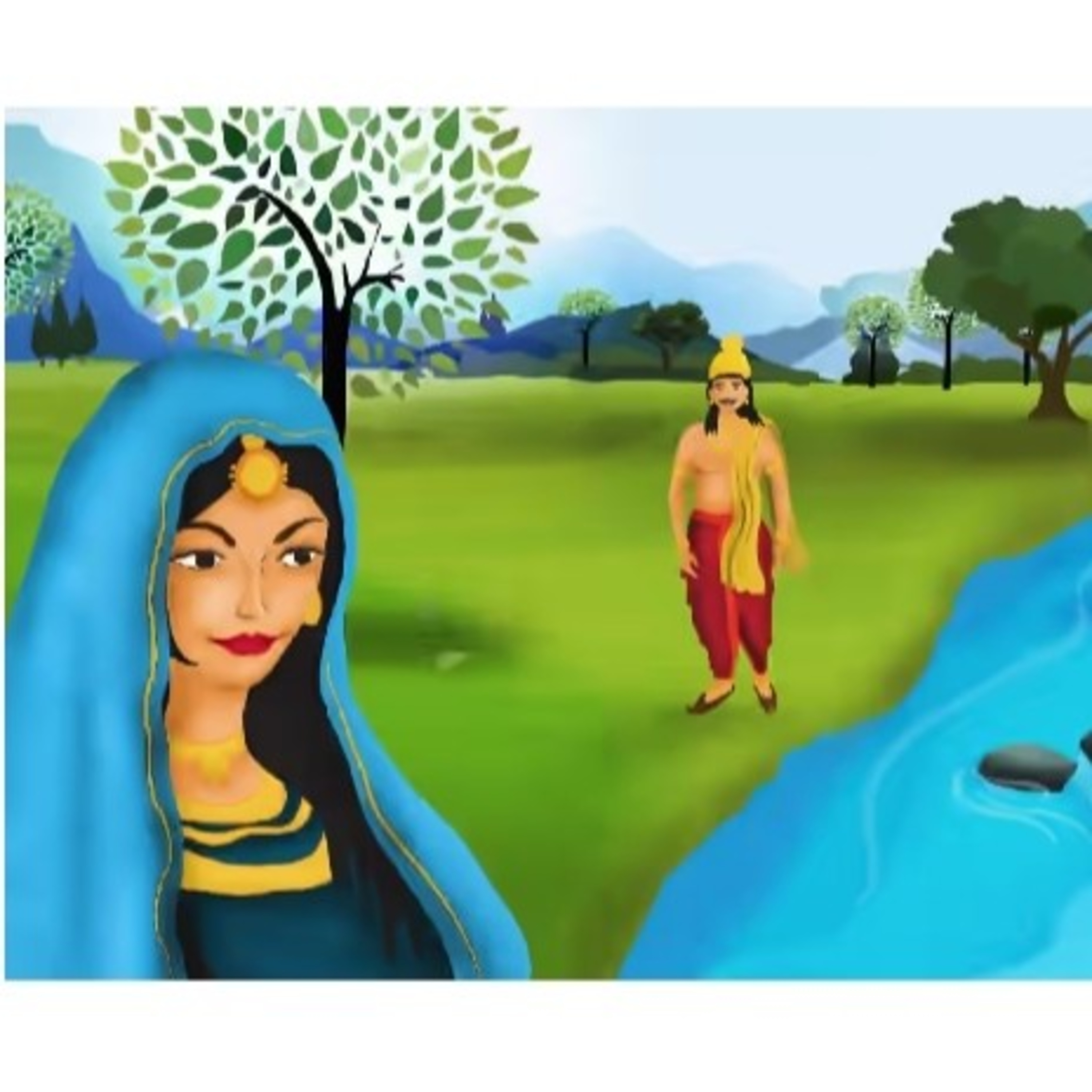 👤શાંતનુ અને🌊 ગંગાનો મેલાપ✨ (મહાભારત ની વાર્તા) episode artwork
