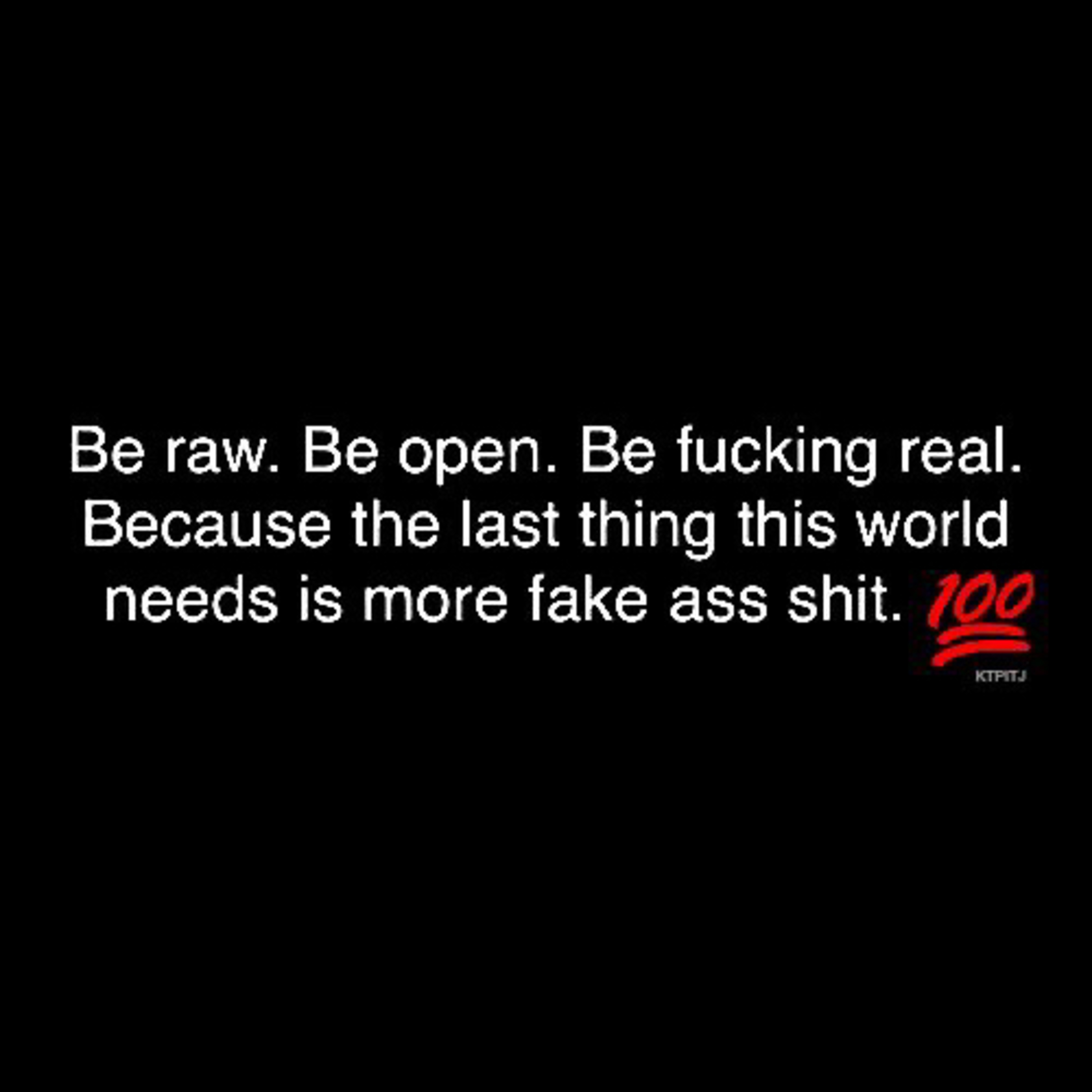 Be raw be real & use common sense dummies! episode artwork