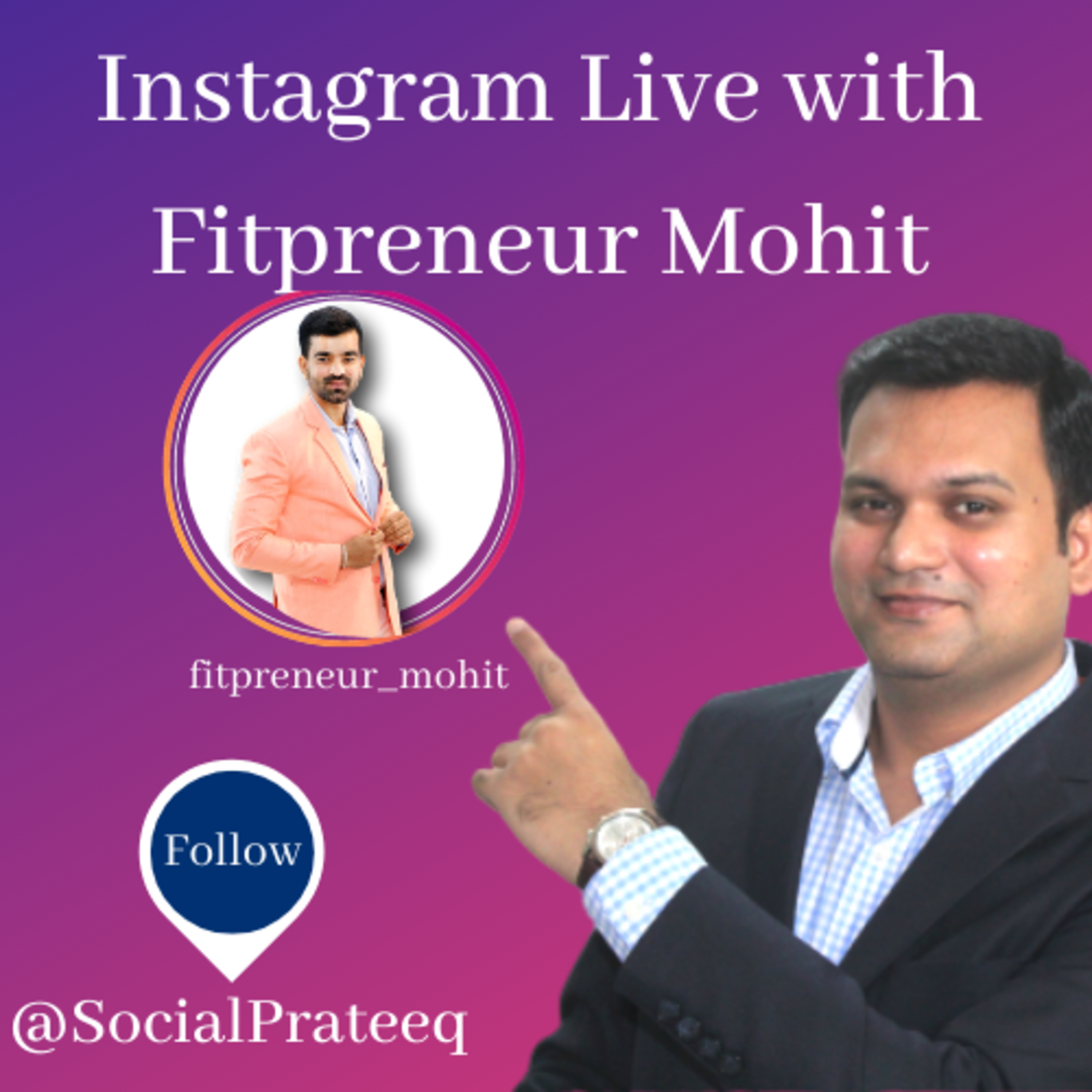 Role of Digital Marketing in Fitness Industry | Instagram Live with Fitpreneur Mohit episode artwork