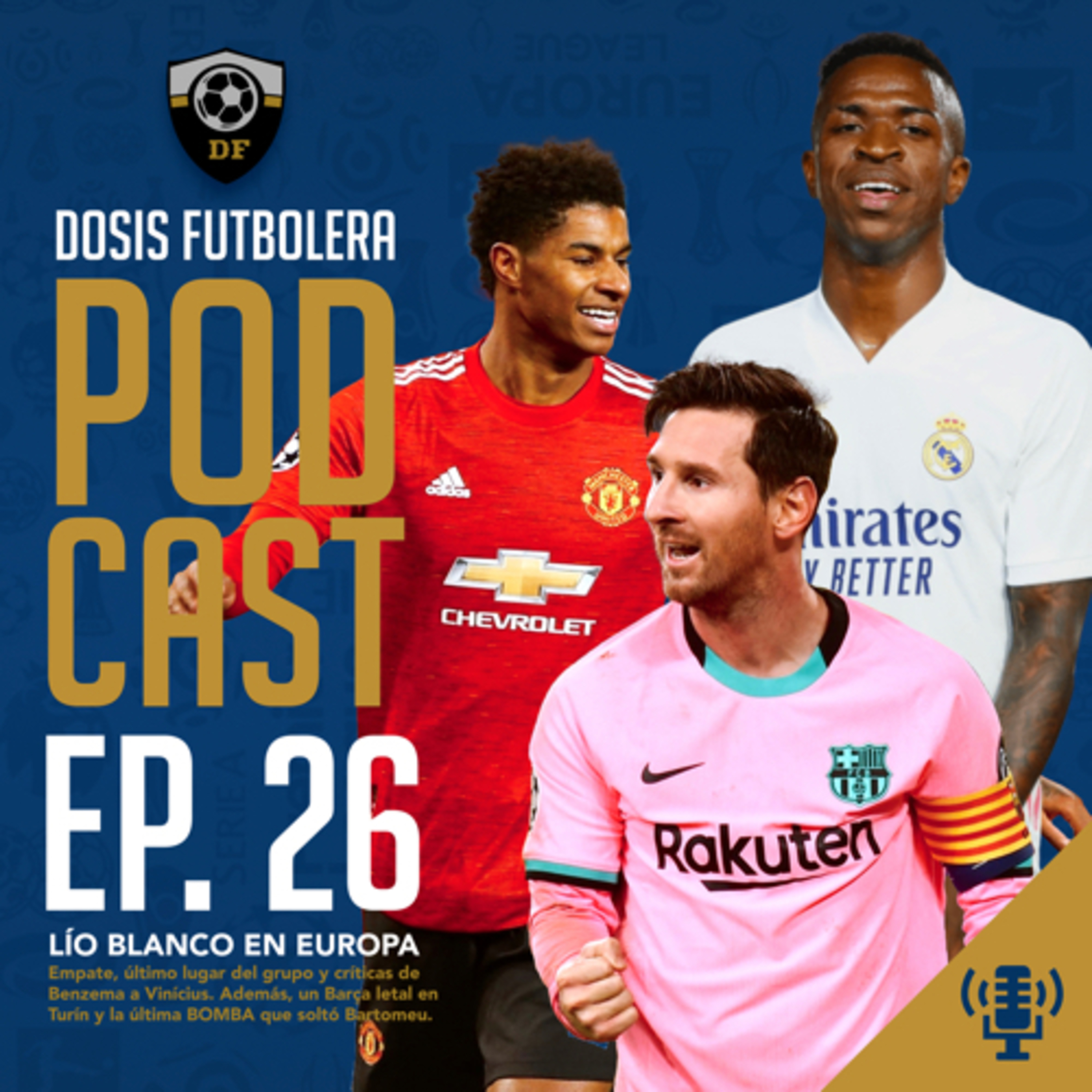 T1, E26: Karim la lía con Vinícius, el Barça mejoró y Bartomeu soltó su última bomba episode artwork