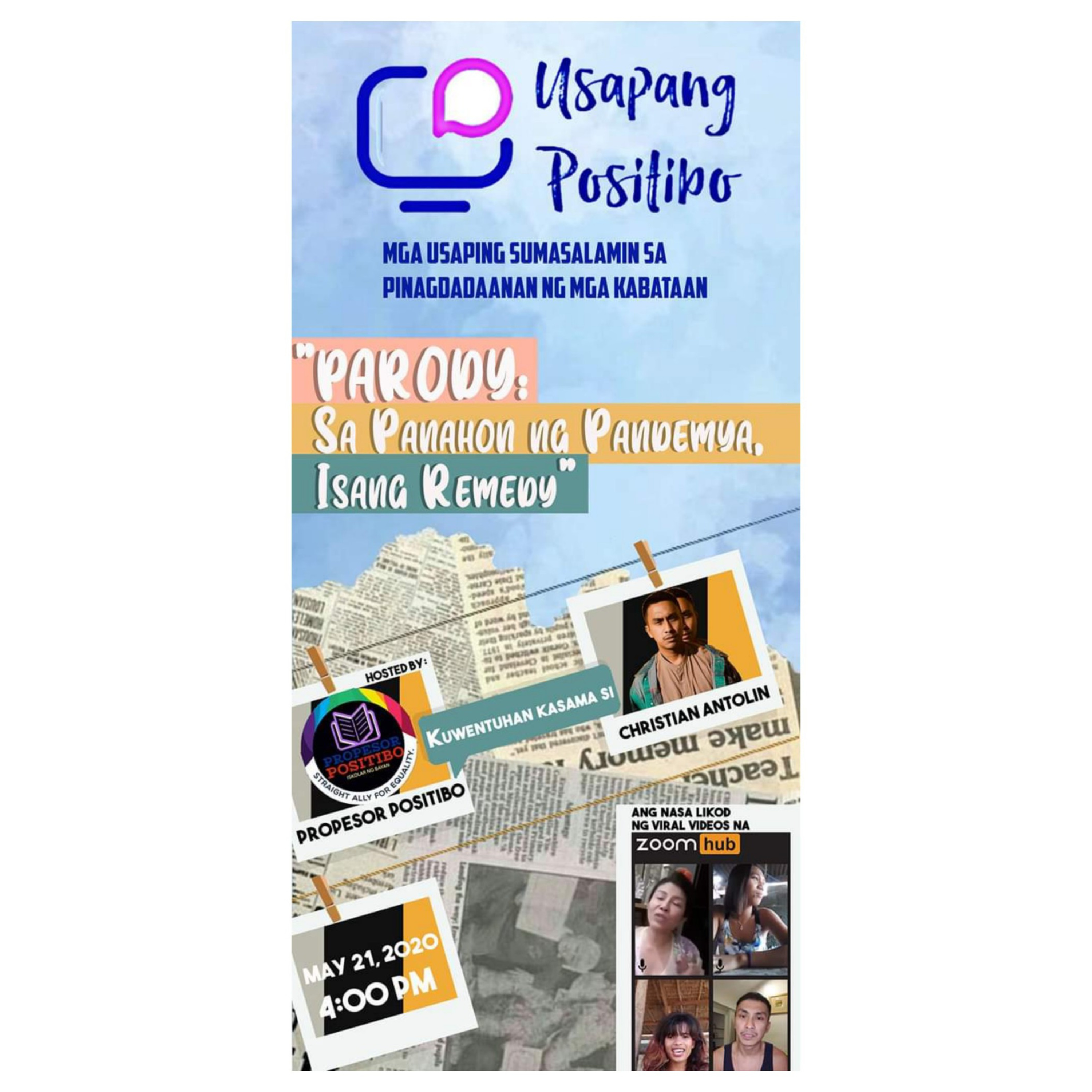 Usapang Positibo with Propesor Positibo