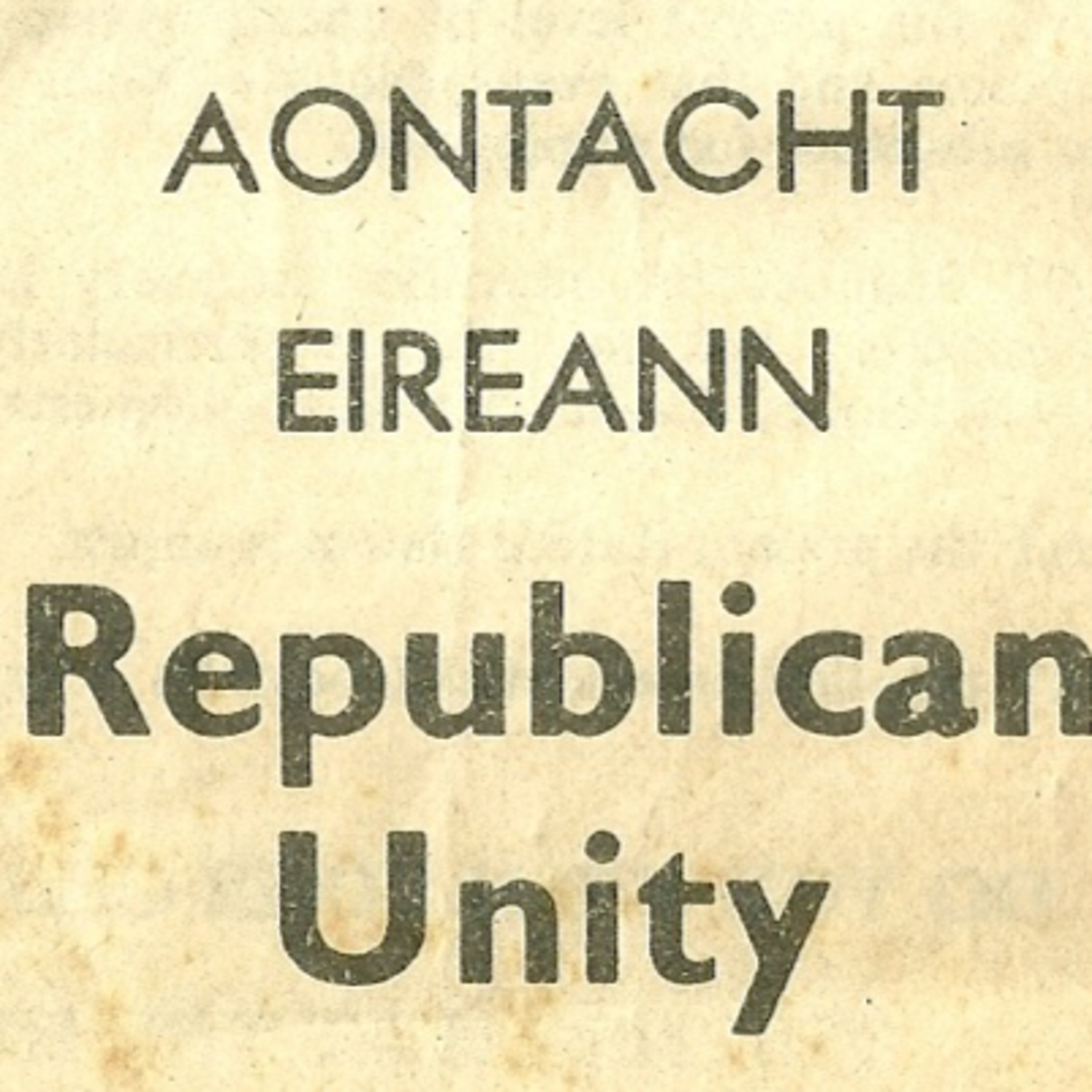 Aontacht Éireann -Episode 33 episode artwork