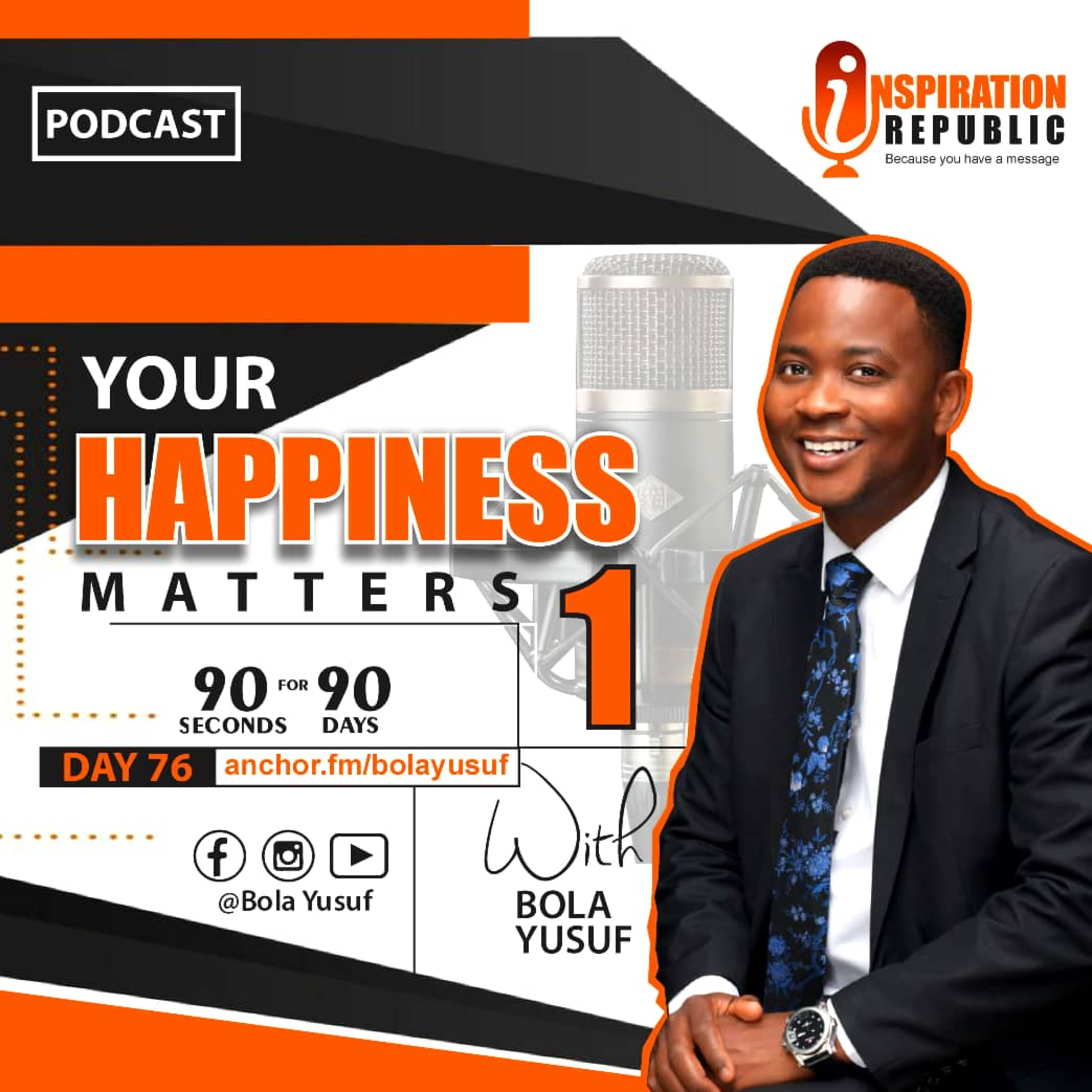 YOUR HAPPINESS MATTERS 1 episode artwork