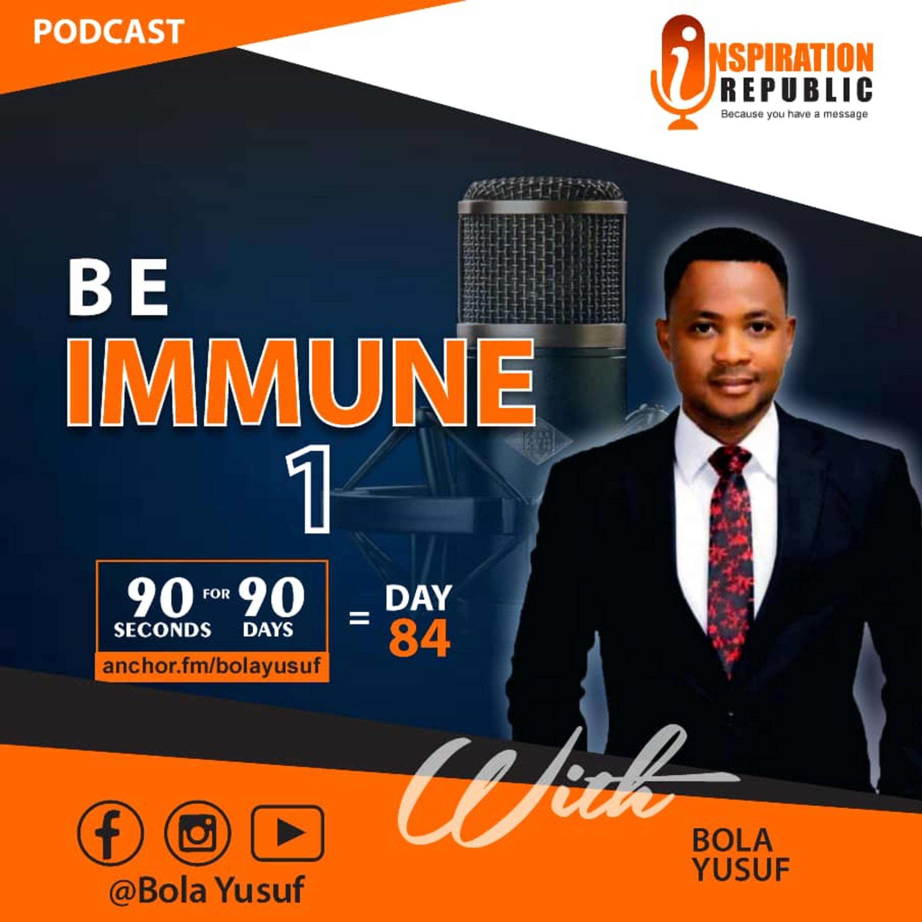 BE IMMUNE 1 episode artwork
