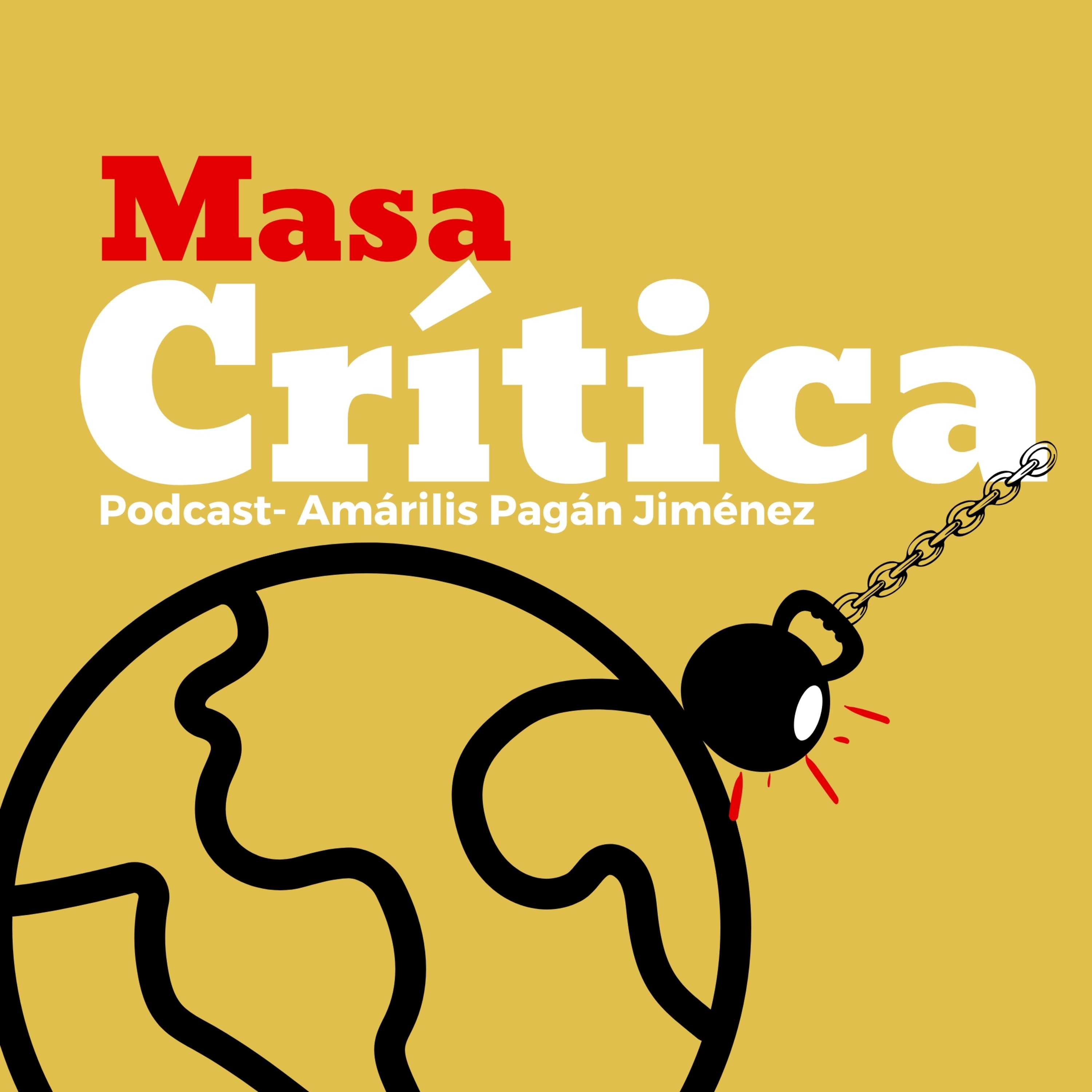 Portada de Masa Crítica- Amárilis Pagán Jiménez