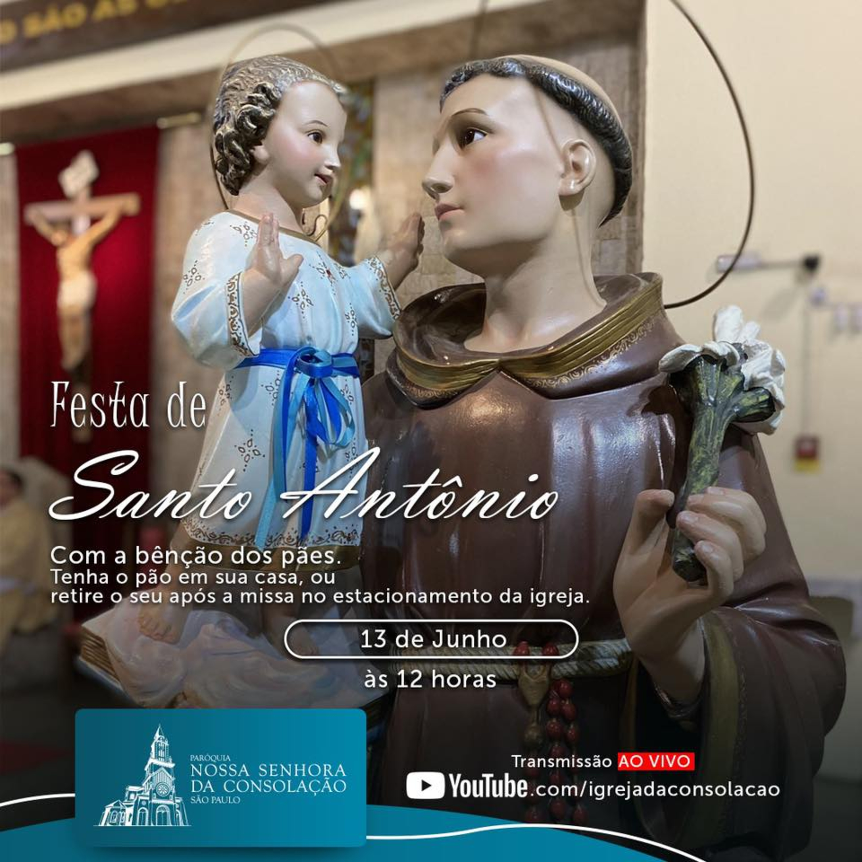 Santa Missa - Solenidade de PENTECOSTES