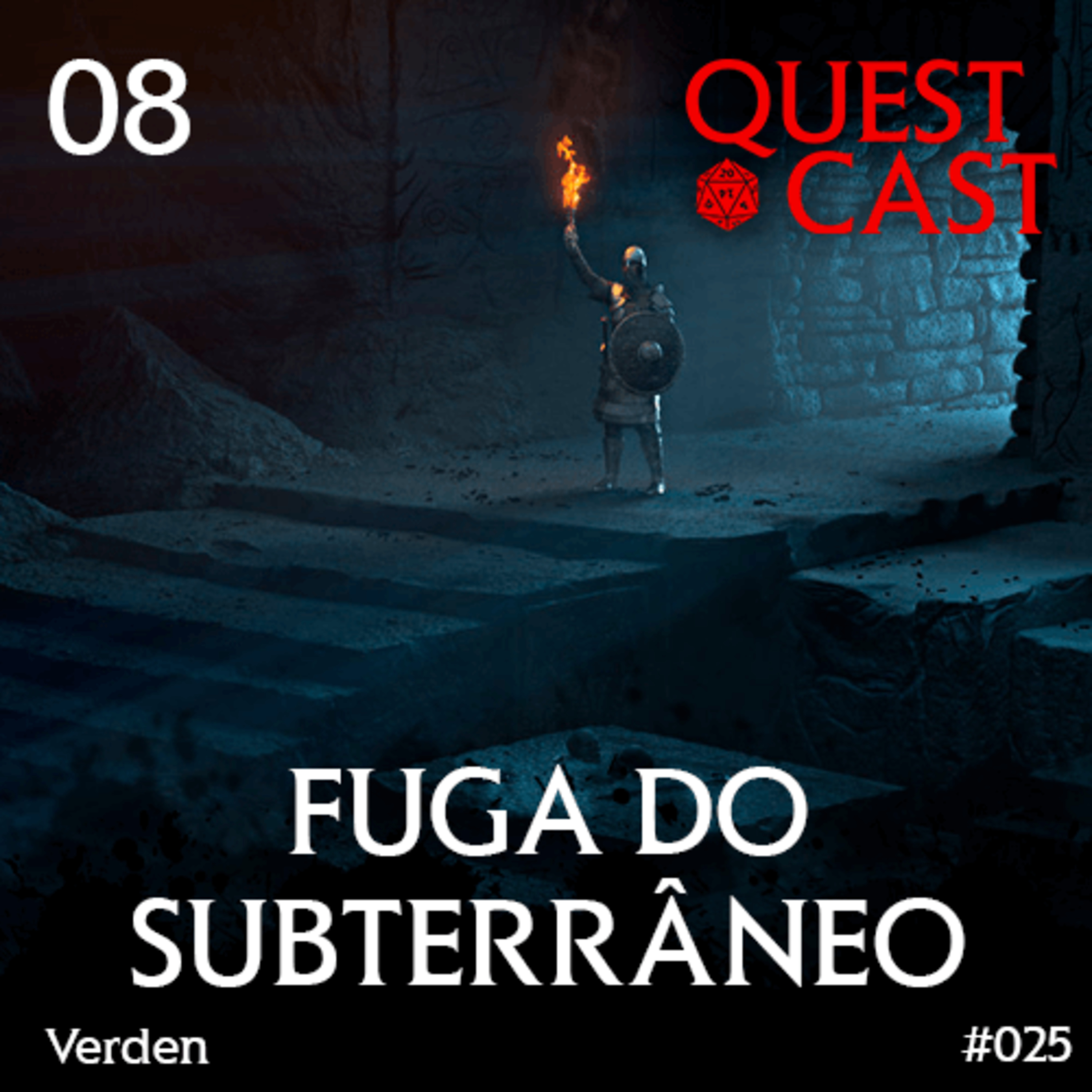 Fuga do Subterrâneo - A Guerra por Tennim 08 [D&D 5e] episode artwork