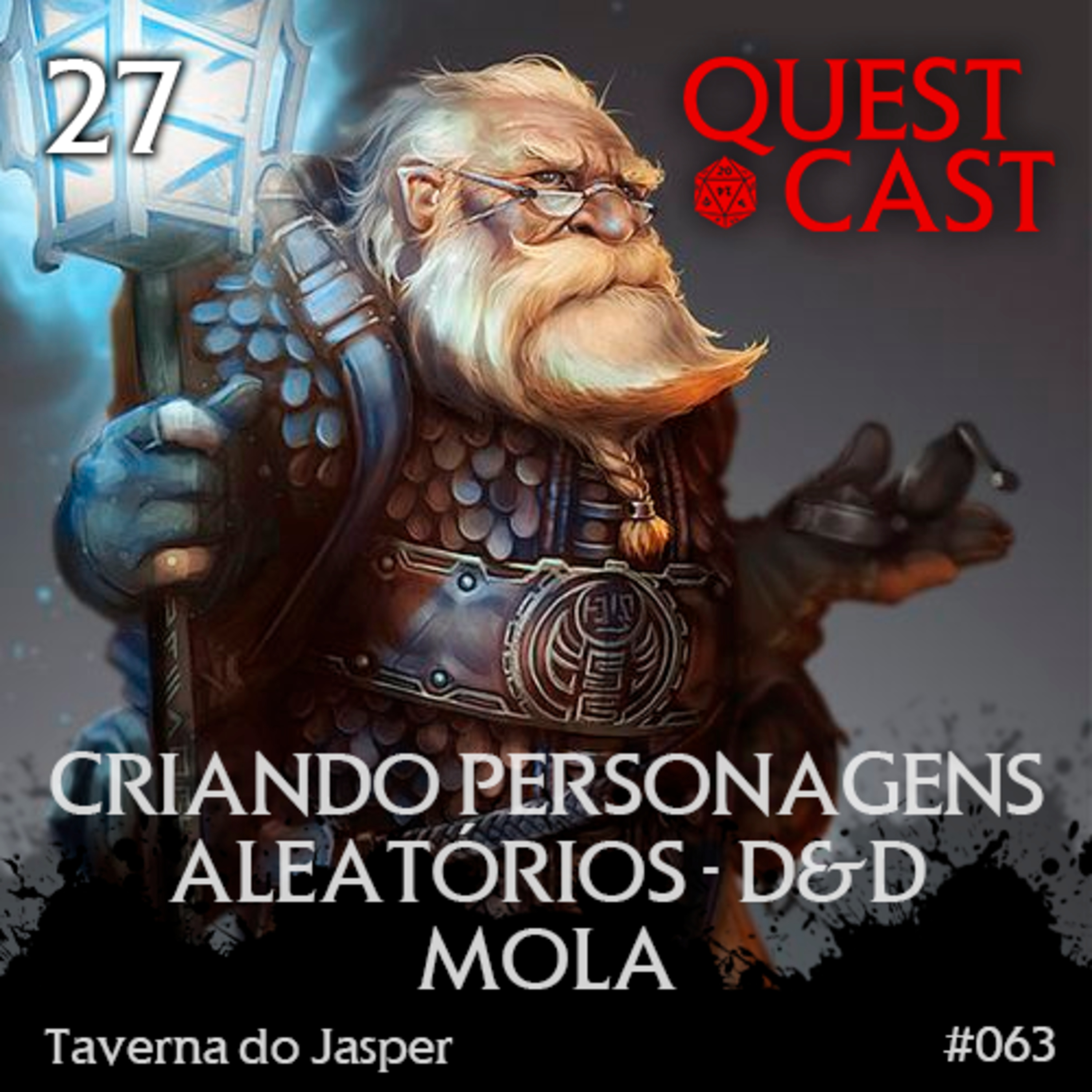 Criando Personagens Aleatórios D&D "Mola" - Taverna do Jasper 27 episode artwork
