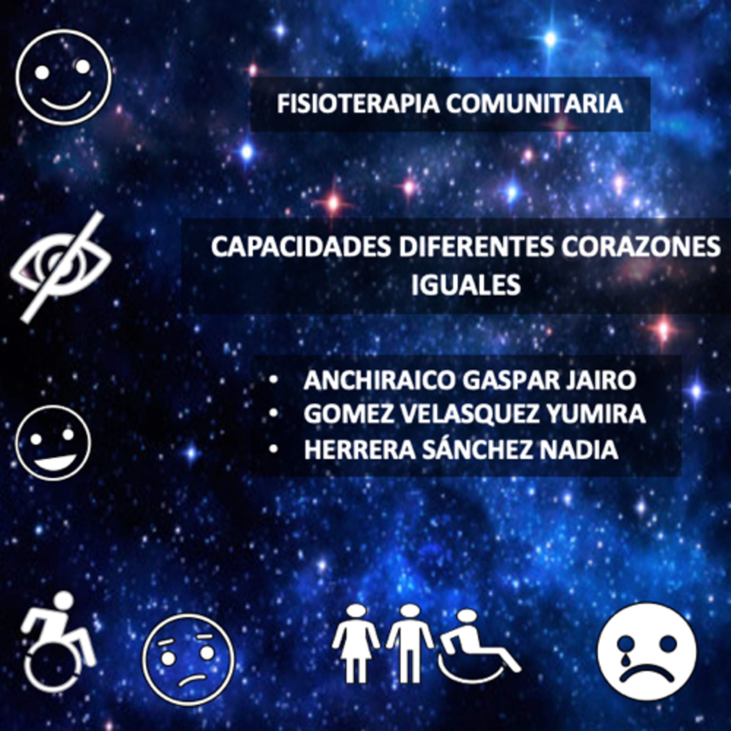 CAPACIDADES DIFERENTES CORAZONES IGUALES