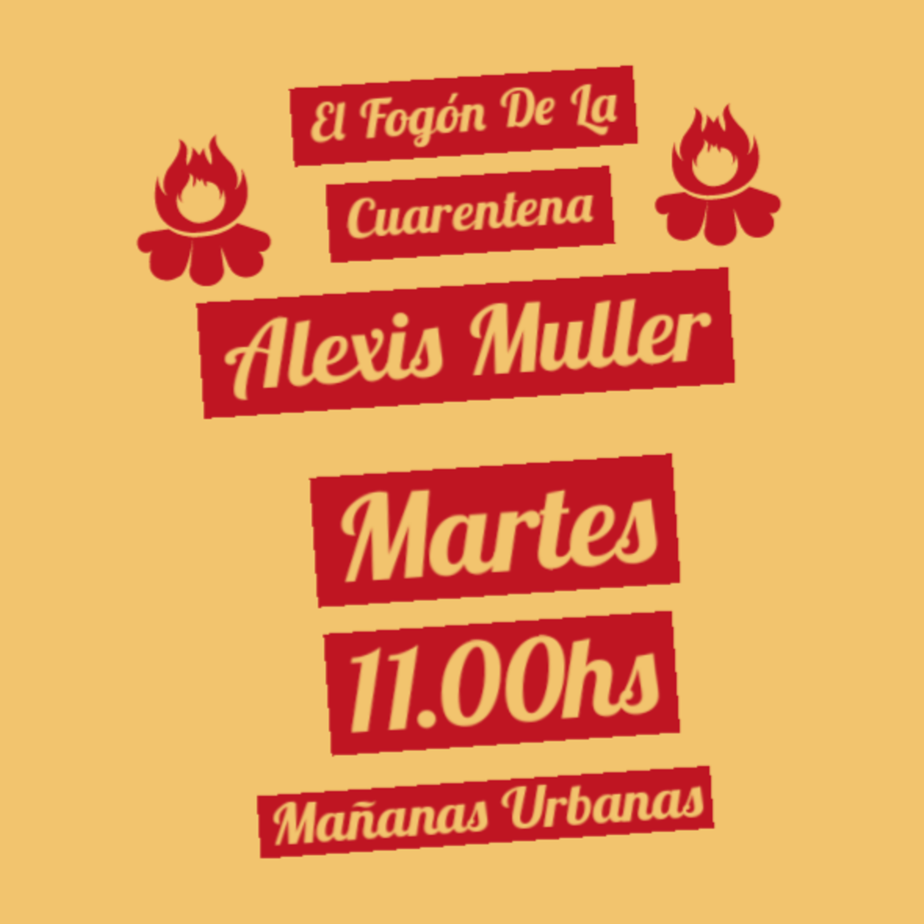 Mañanas Urbanas - El Fogón De La Cuarentena! Invitado : Danilo Martin episode artwork