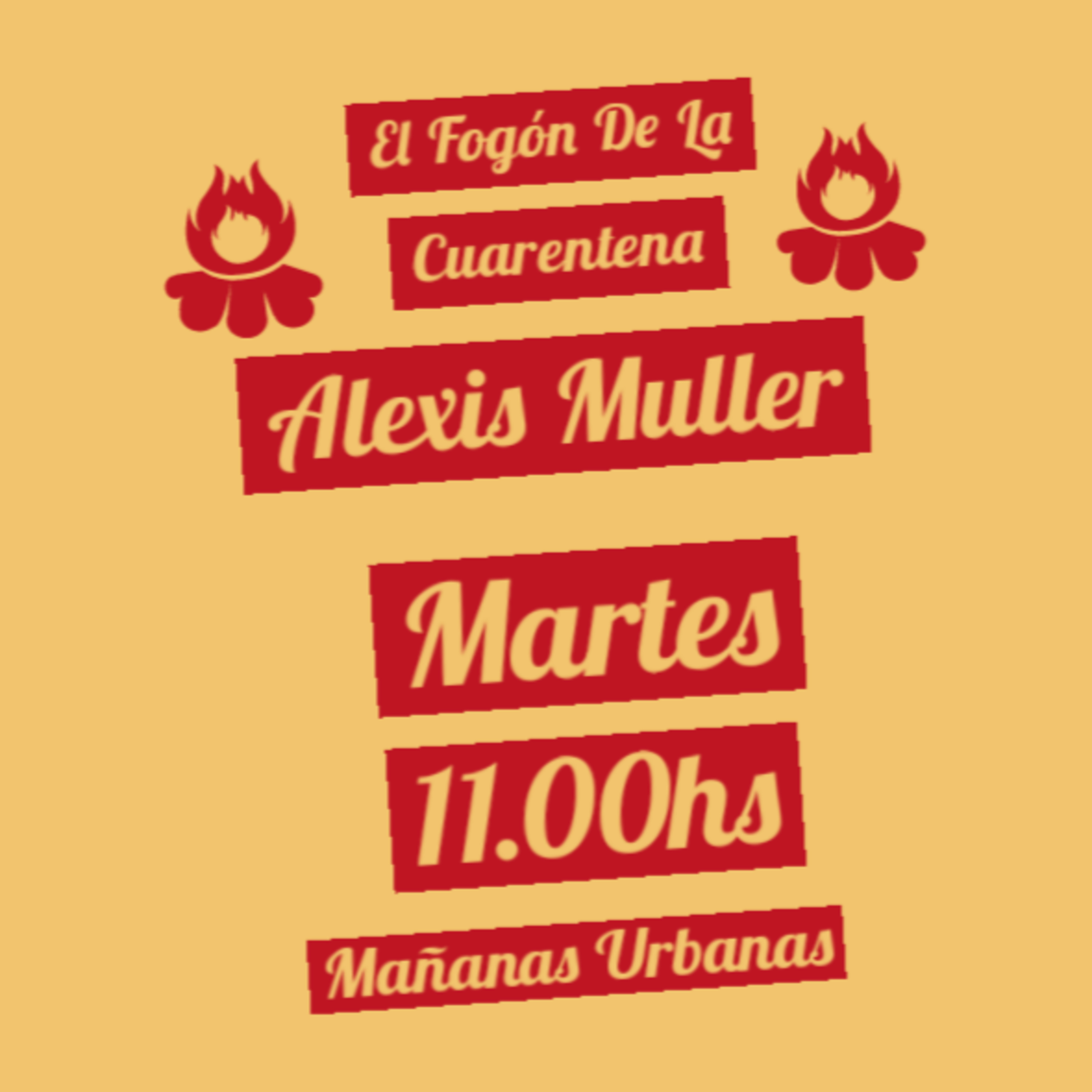 Mañanas Urbanas - El Fogón De La Cuarentena! Invitado : Valentino Grillo 